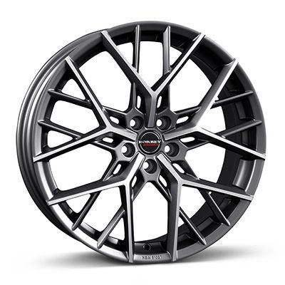 Borbet BY 10.00X21 5X120 ET35.0 NB72.50 titan polished matt