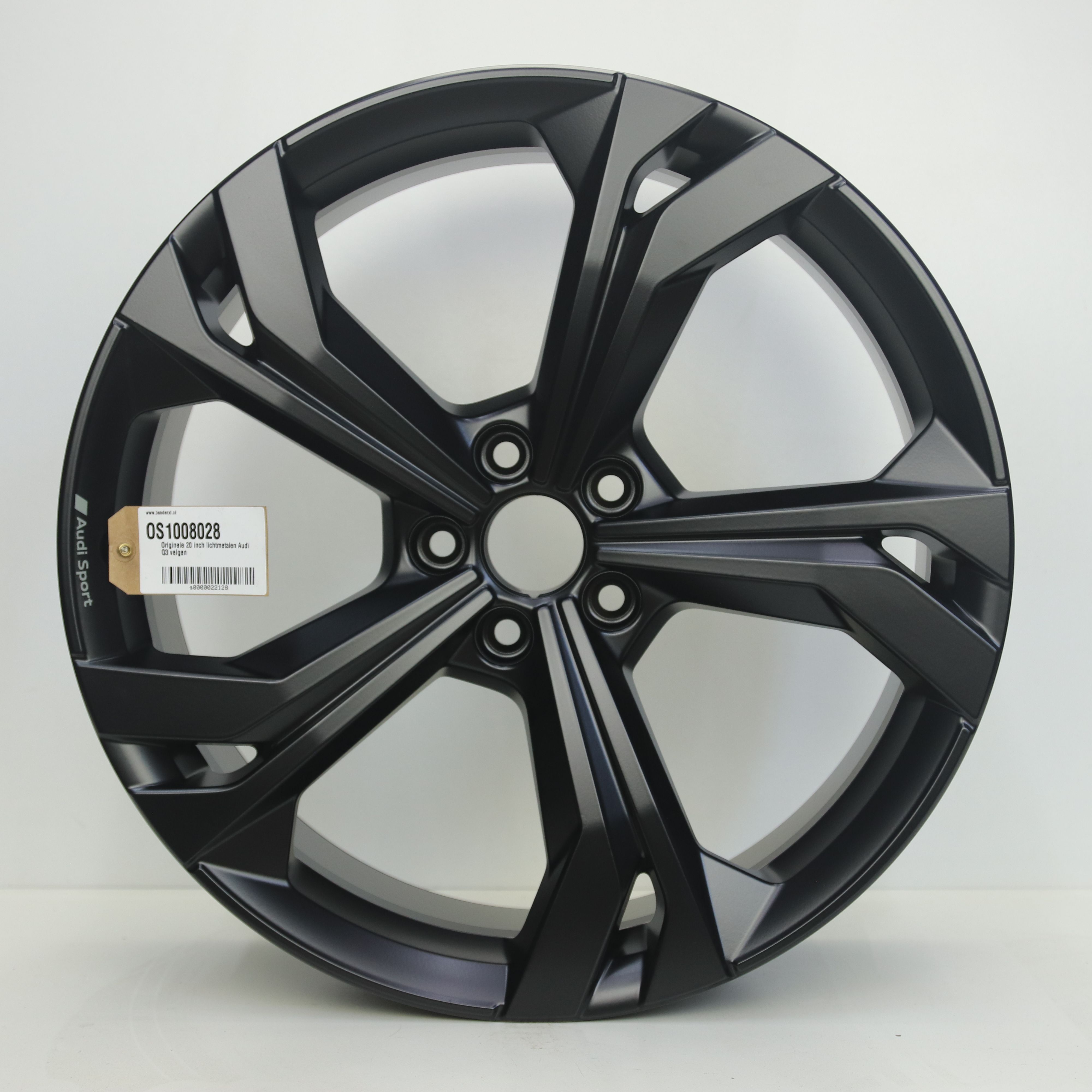 OS1008028 Originele 20 inch lichtmetalen Audi Q3 velgen 8.50X20 5X112 ET38.0 NB57.10 Zwart
