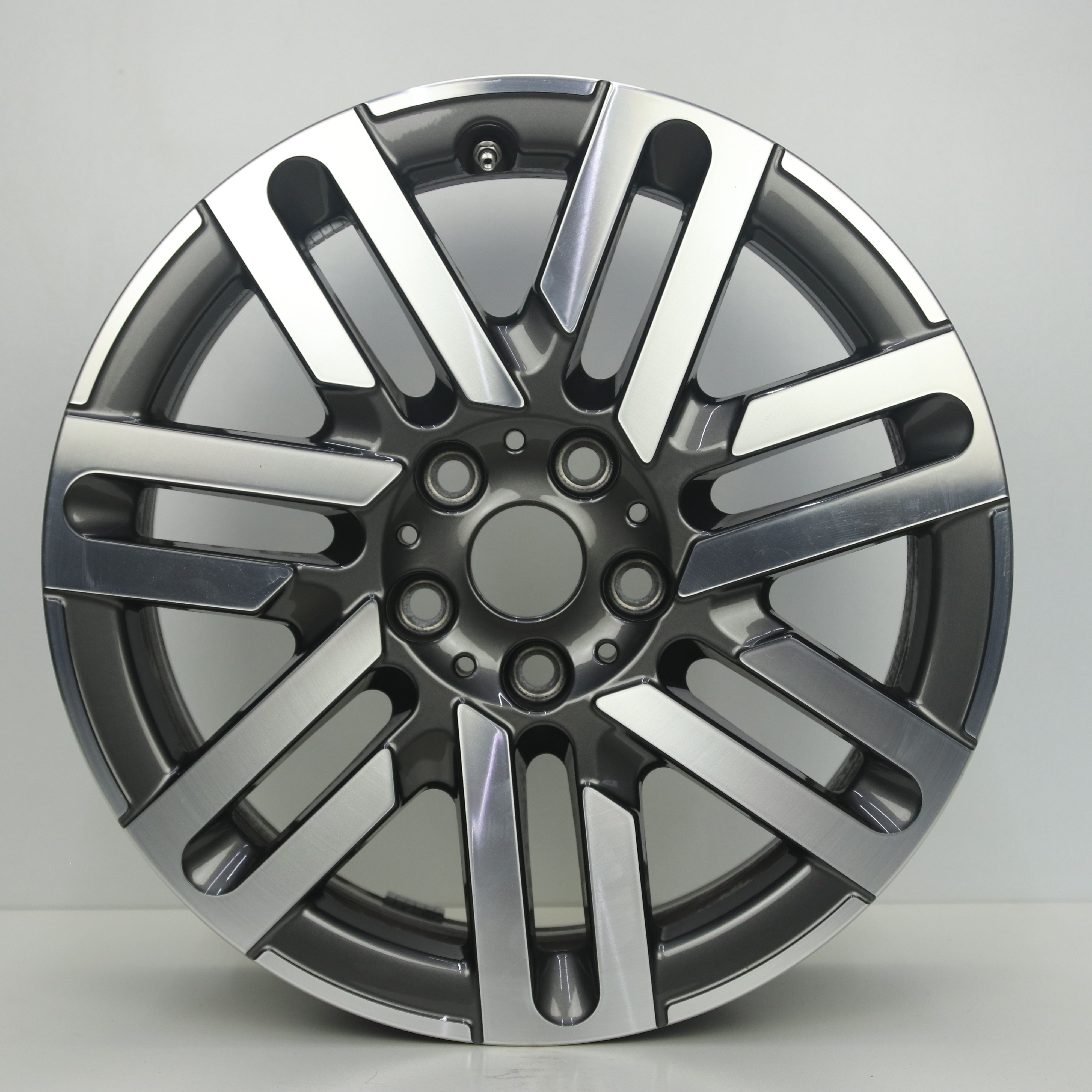 OS1008161 Originele 17 inch lichtmetalen Mini Cooper styling 965 velgen 7.00X17 5X112 ET47.0 NB66.60 Antraciet Gepolijst