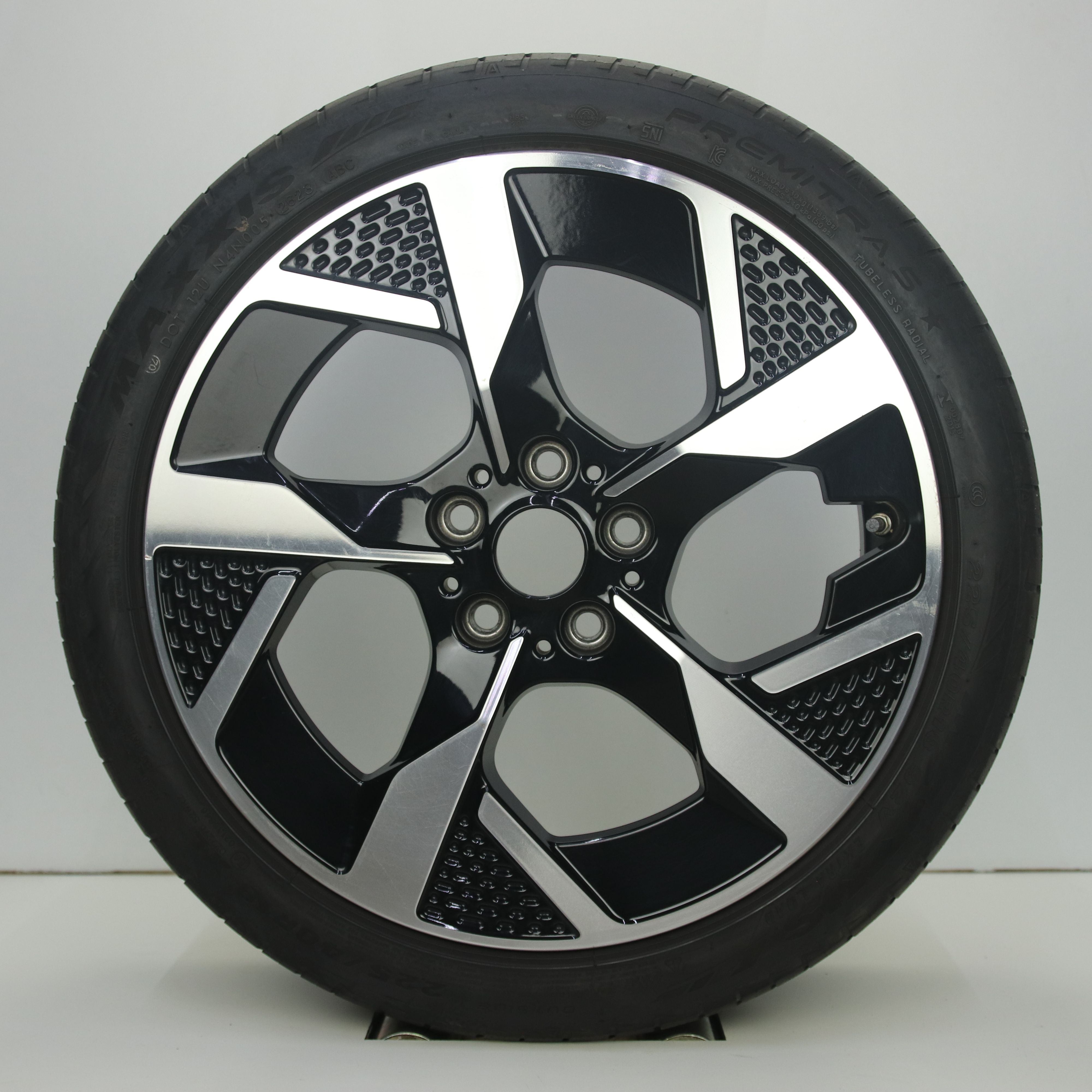 OS1008196 Originele 18 inch lichtmetalen Mini Aceman styling 985 velgen 7.50X18 5X112 ET50.0 NB66.60 Zwart gepolijst