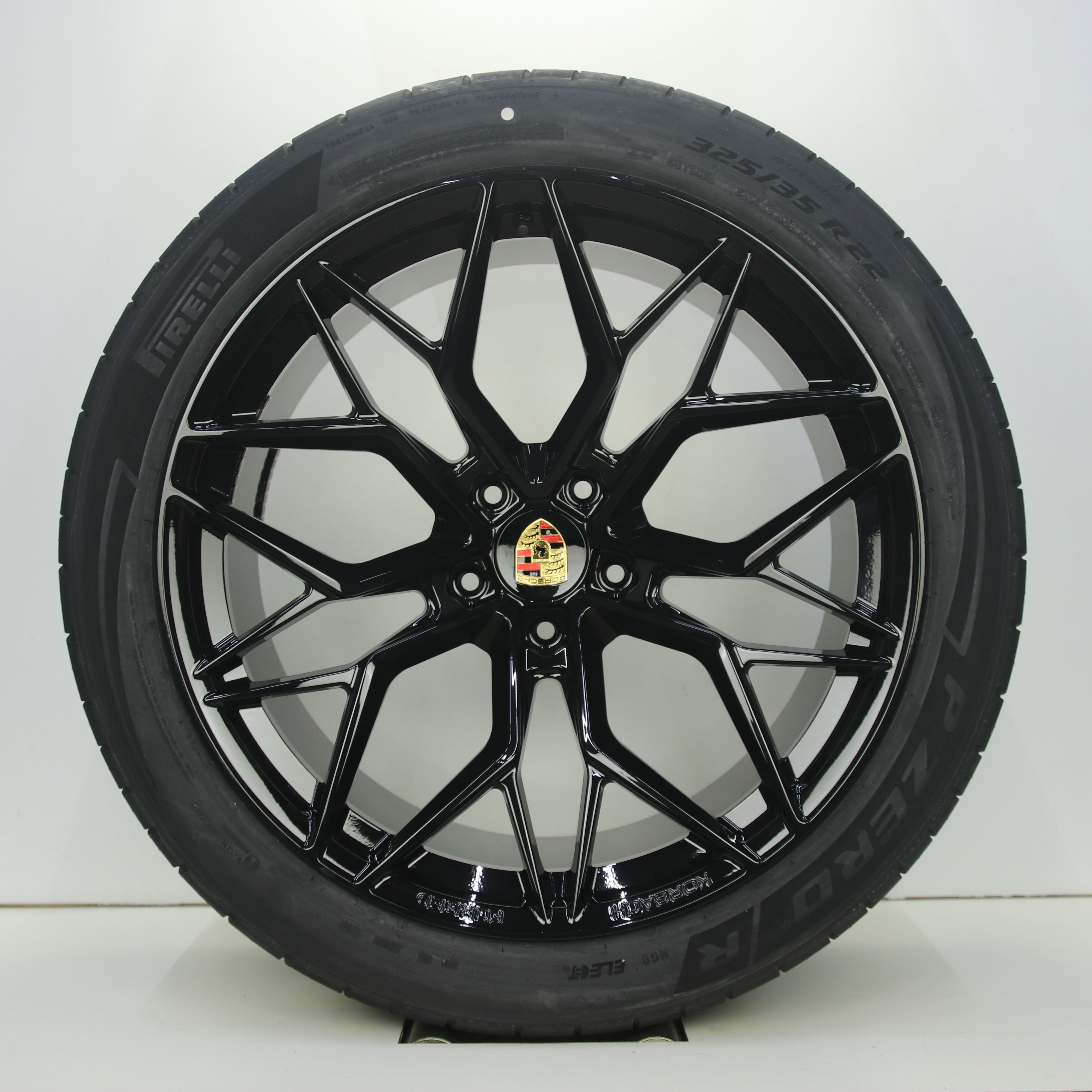 NS1005661 Set 22 inch lichtmetalen Korbach Forged PS3 velgen (breedset) 10.50X22 5X130 ET20.0 NB71.50 Zwart