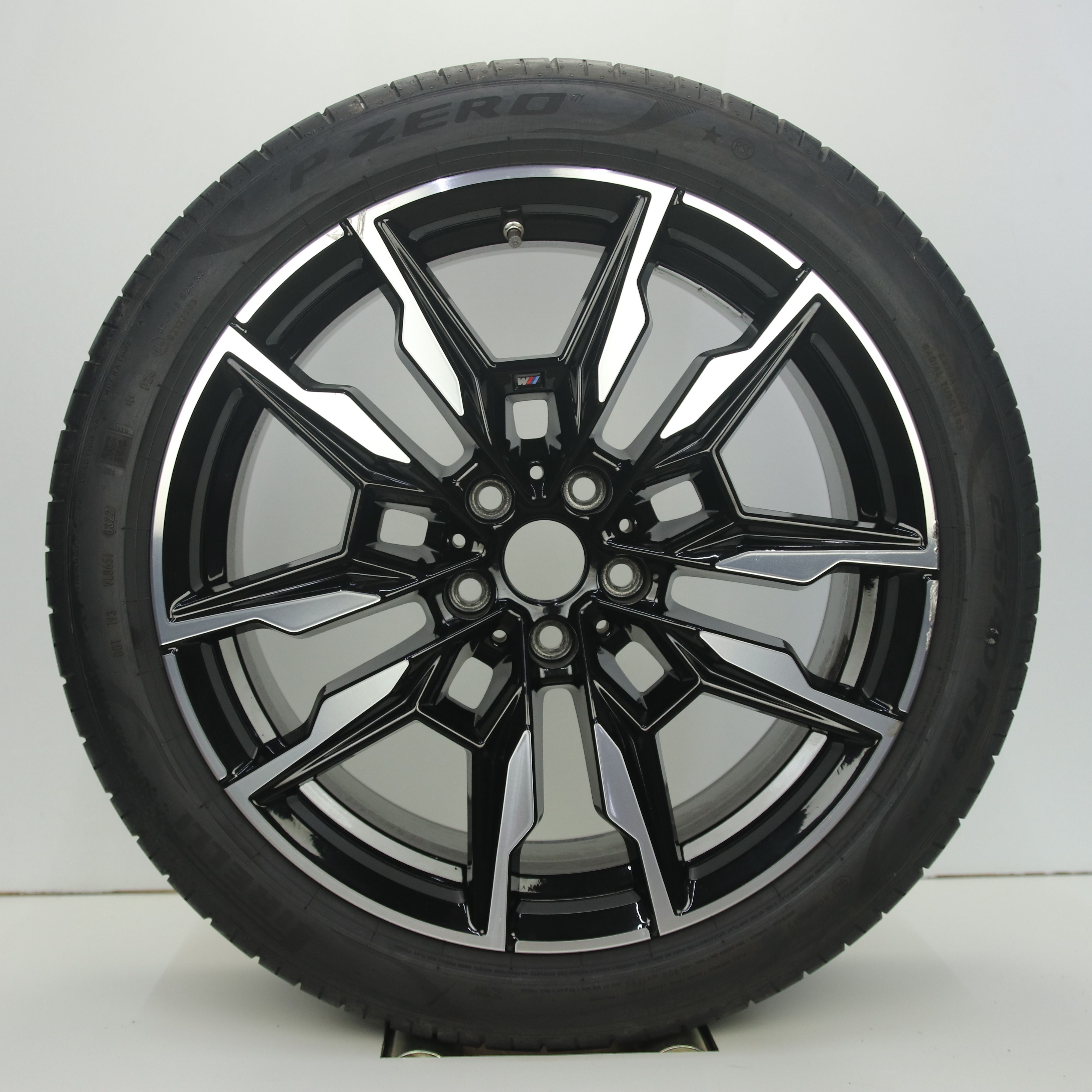 OS1008180 Originele 19 inch lichtmetalen BMW 4 serie styling 861M velgen (breedset) 8.50X19 5X112 ET35.0 NB66.60 Zwart gepolijst
