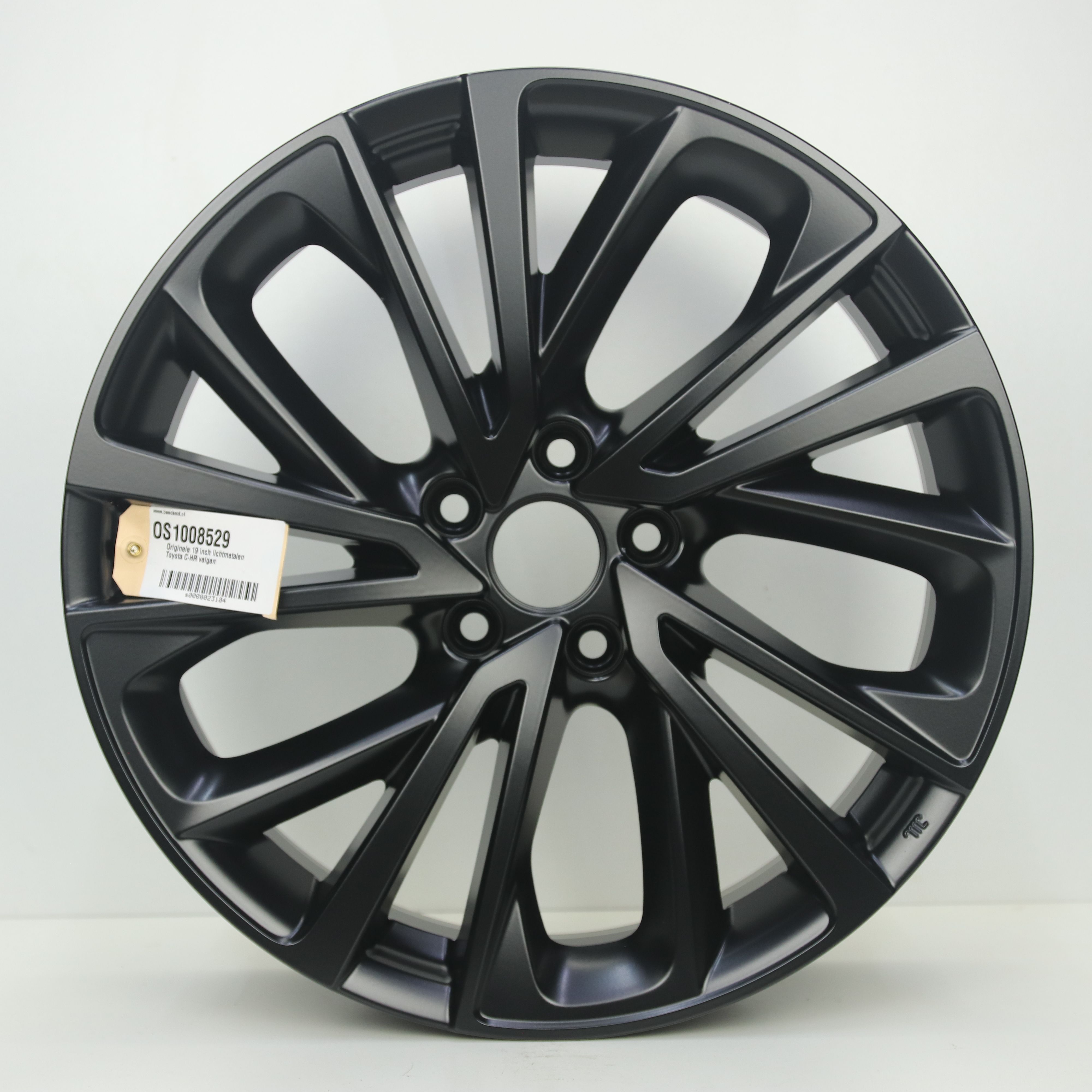 OS1008529 Originele 19 inch lichtmetalen Toyota C-HR velgen 7.00X19 5X114.3 ET35.0 NB60.10 Mat zwart