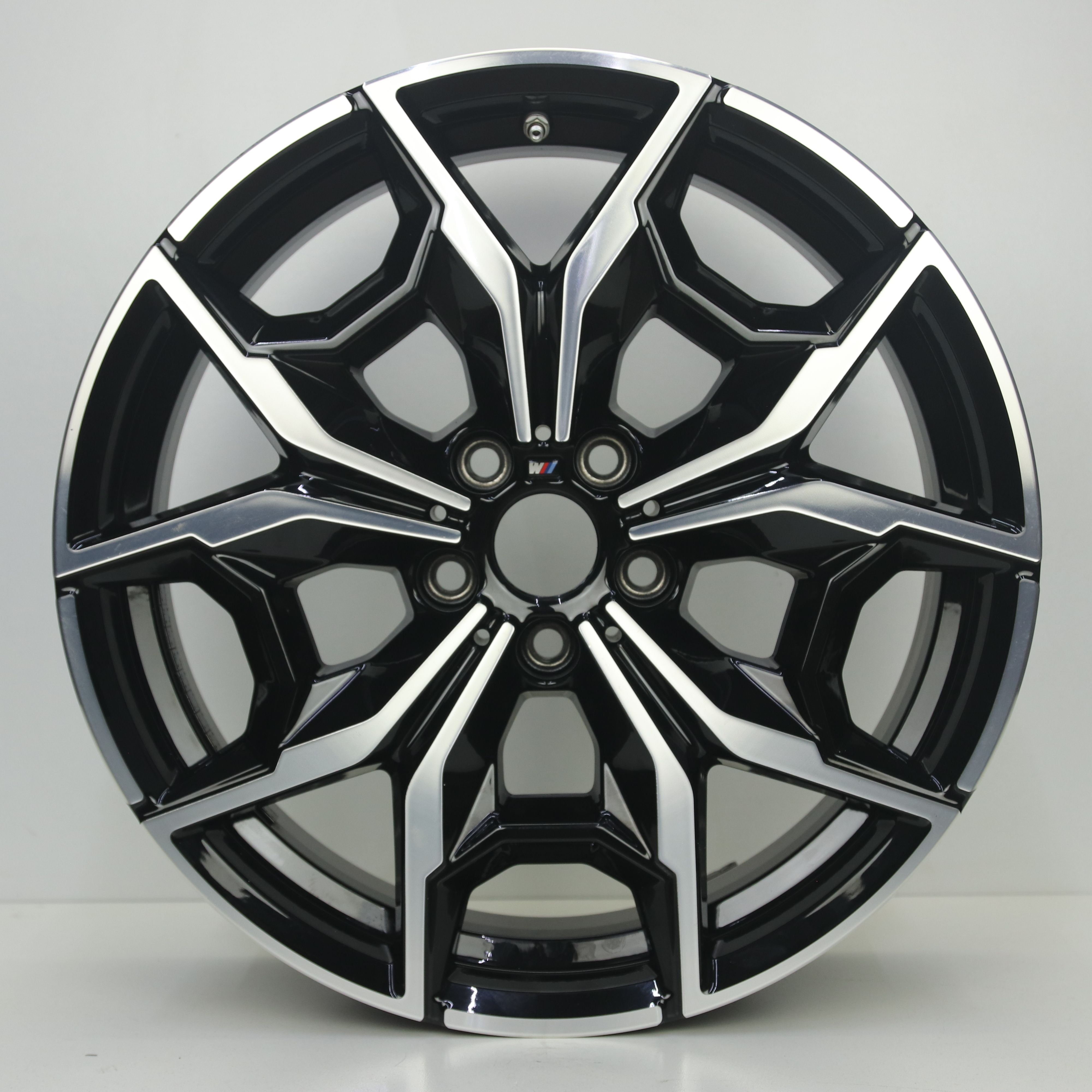 OS1008567 Originele 19 inch lichtmetalen BMW X3 styling 887M velgen 7.50X19 5X112 ET32.0 NB66.60 Zwart gepolijst