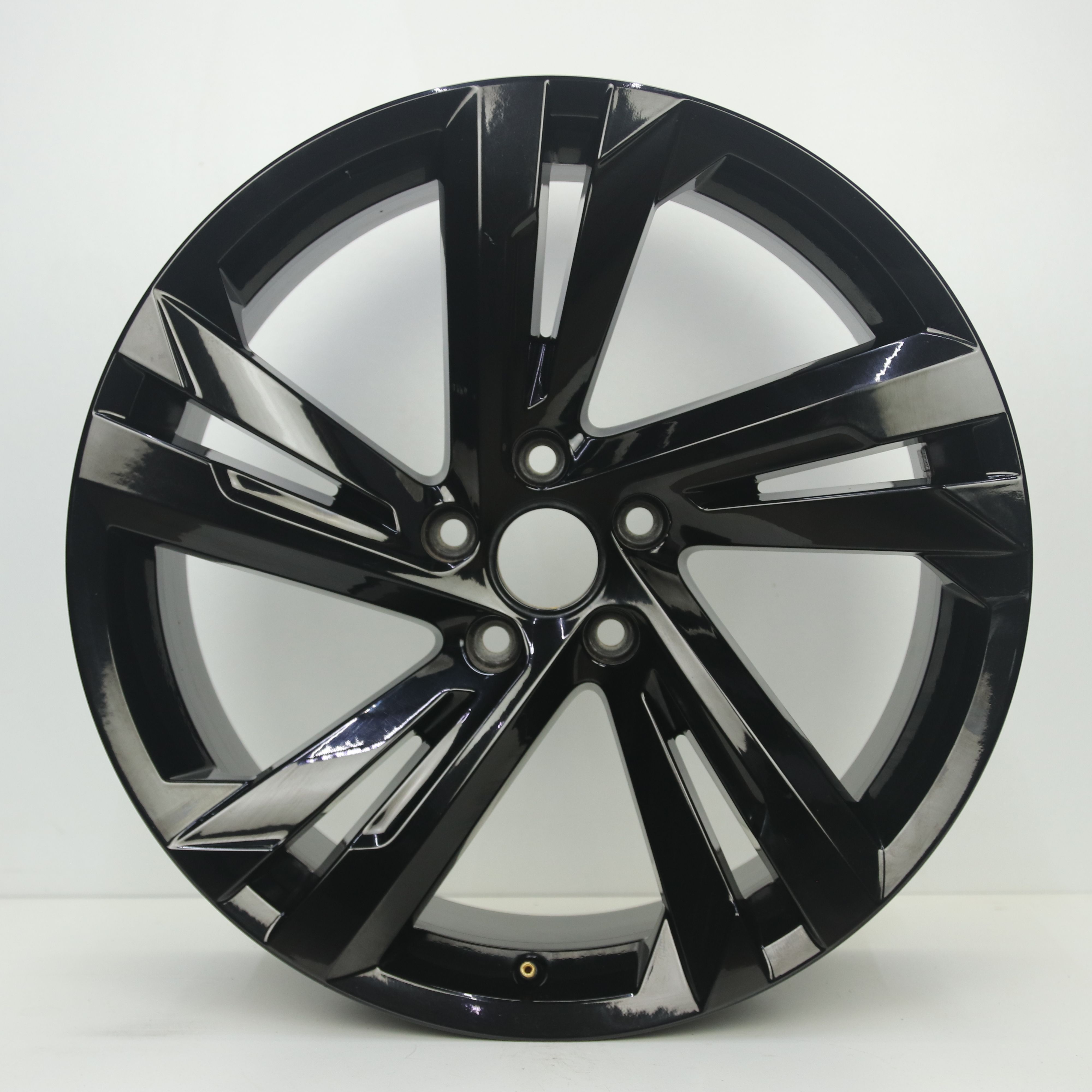OS1008498 Originele 19 inch lichtmetalen Volkswagen Tiguan r-line (Valencia) velgen 8.50X19 5X112 ET38.0 NB57.10 Zwart