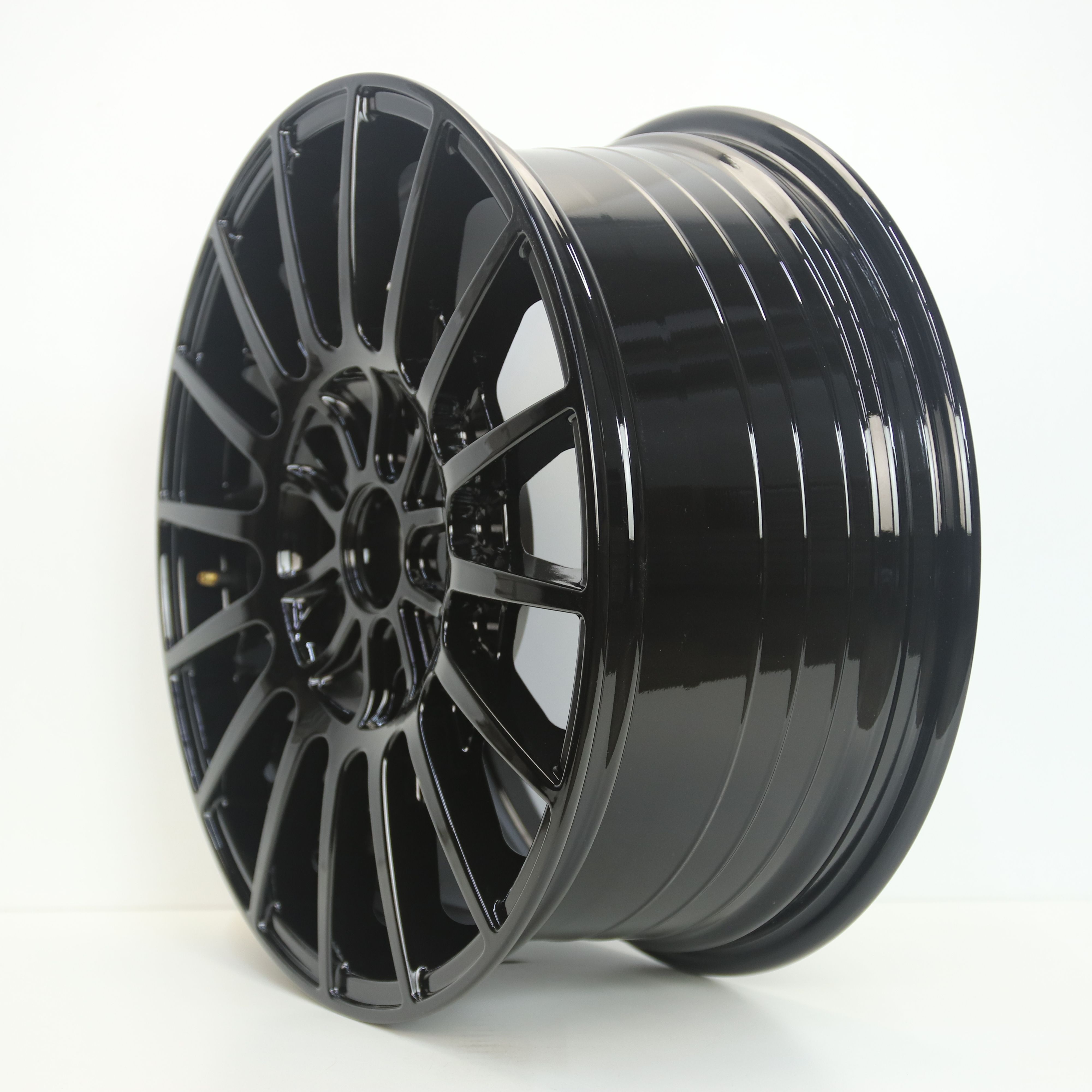 OS1006930 Set 18 inch lichtmetalen Universele velgen geschikt voor Ford Transit (custom) 8.00X18 5X160 ET50.0 NB65.10 Zwart