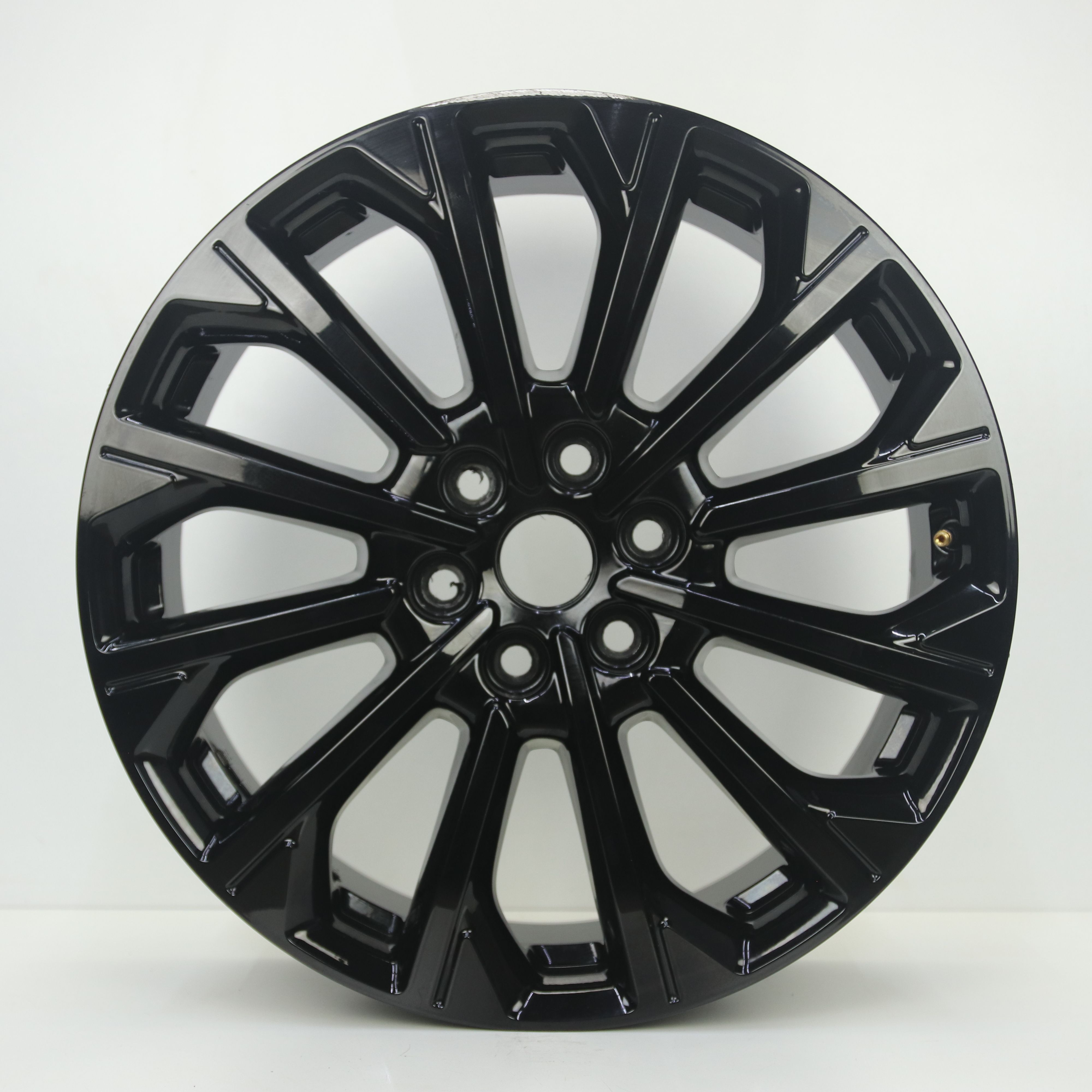 OS1008546 Originele 19 inch lichtmetalen Ford Transit Custom velgen 7.50X19 6X120 ET52.5 NB74.50 Zwart