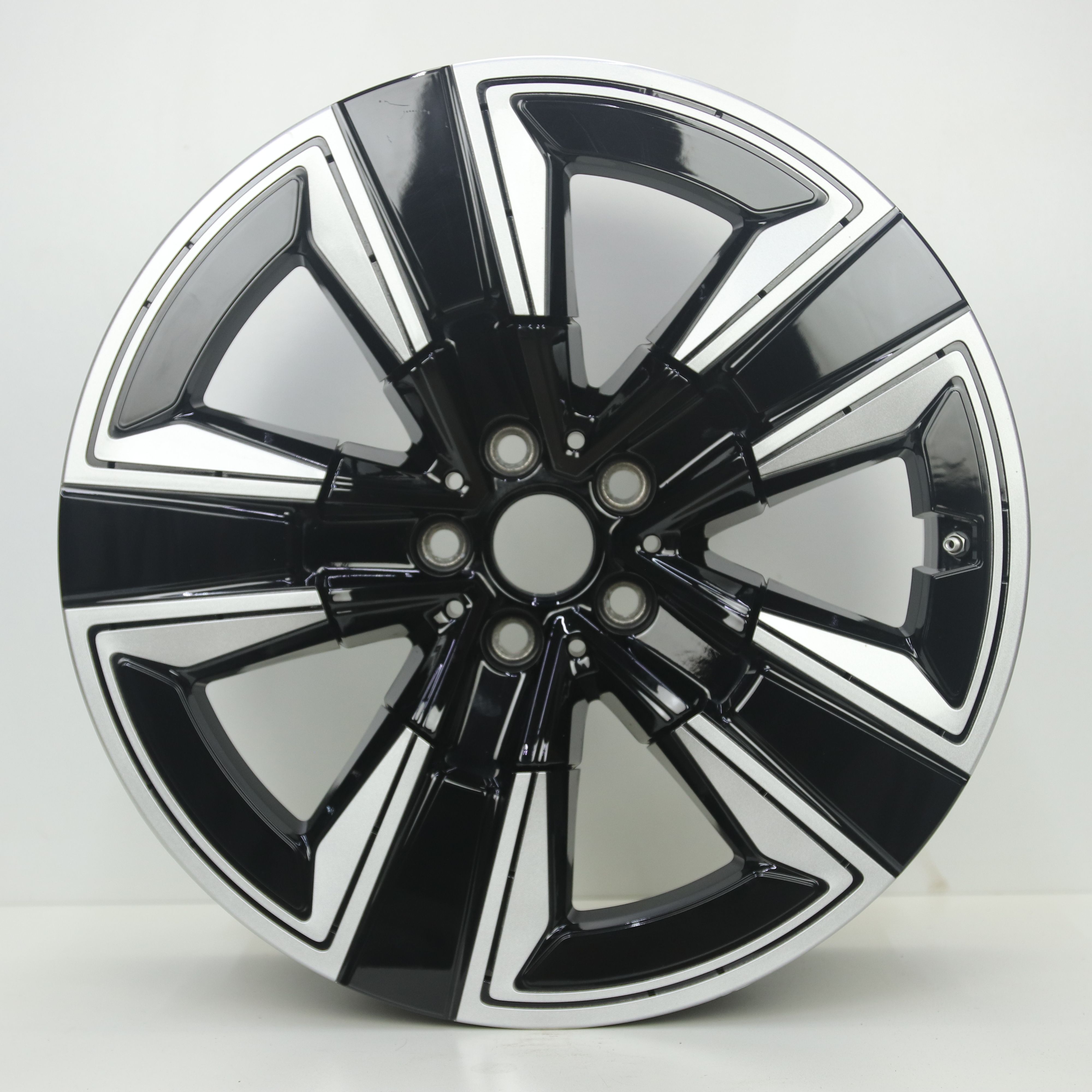 OS1008205 Originele 19 inch lichtmetalen BMW iX3 styling 842 velgen 8.00X19 5X112 ET34.0 NB66.60 Zwart gepolijst