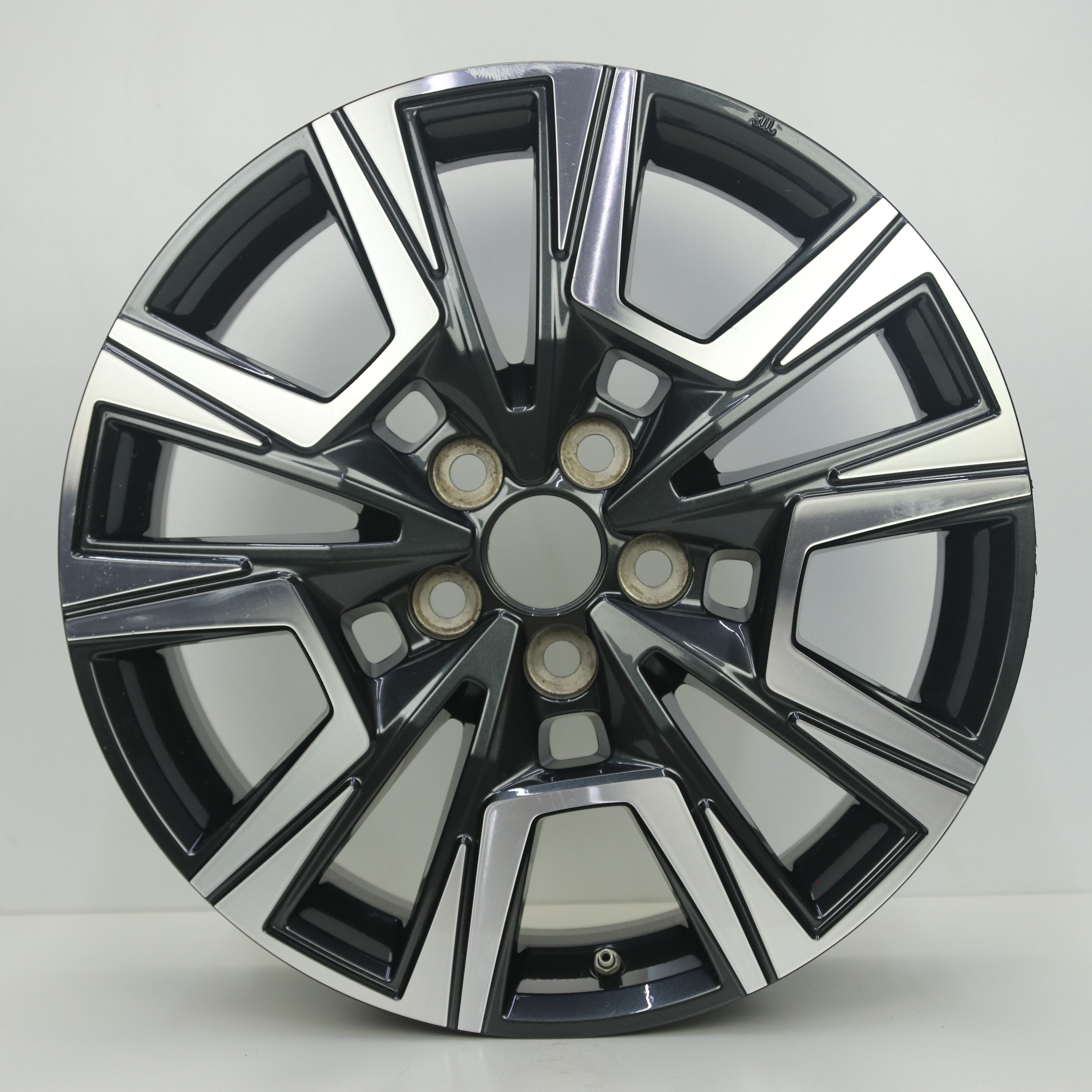 OS1008481 Originele 18 inch lichtmetalen Toyota velgen 7.00X18 5X114.3 ET50.0 NB60.10 Antraciet gepolijst