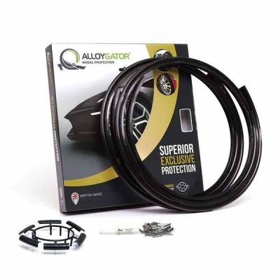 Set van 4 Alloygators 12 - 24 inch Zwart