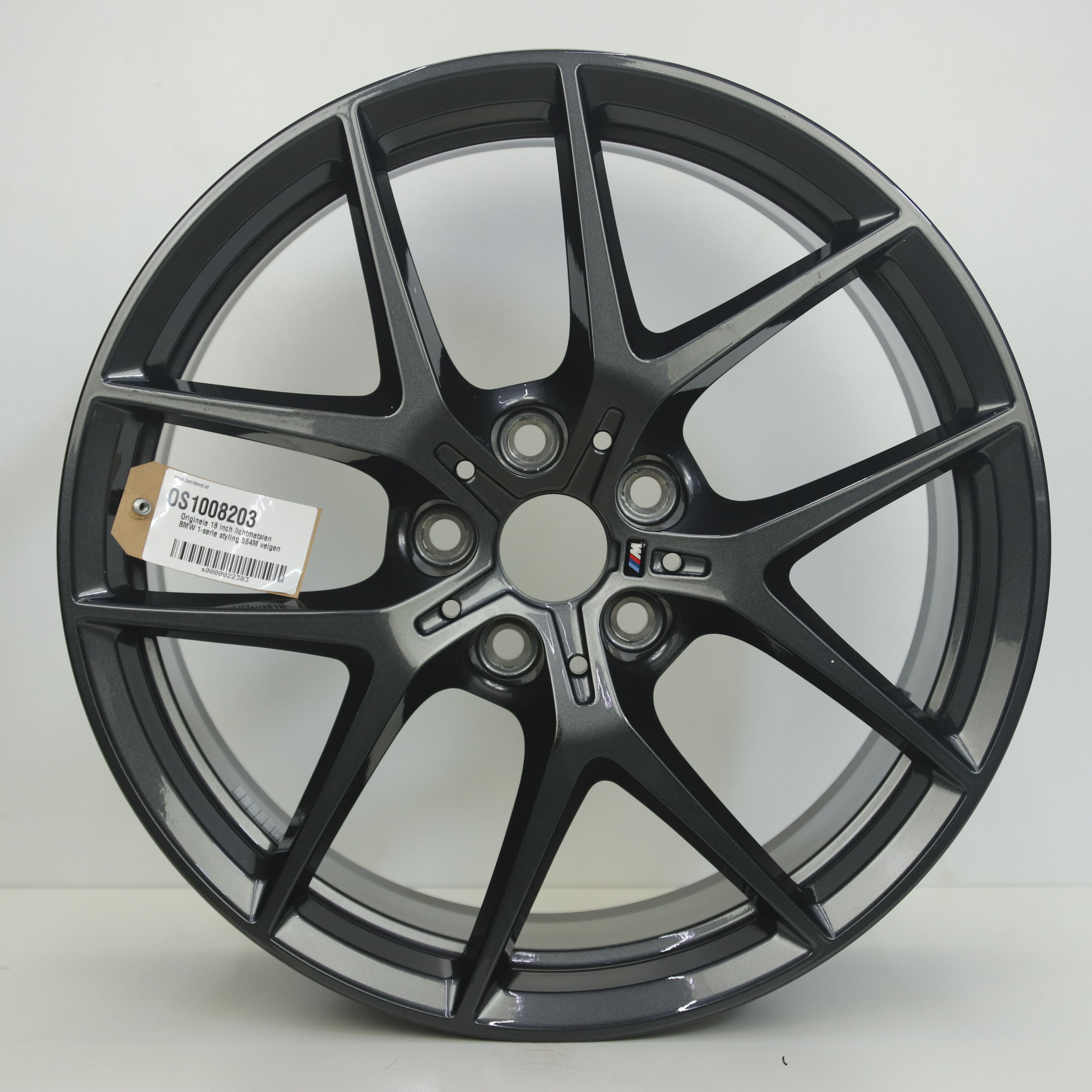 OS1008203 Originele 18 inch lichtmetalen BMW 1-serie styling 554M velgen 8.00X18 5X112 ET54.0 NB66.60 Antraciet