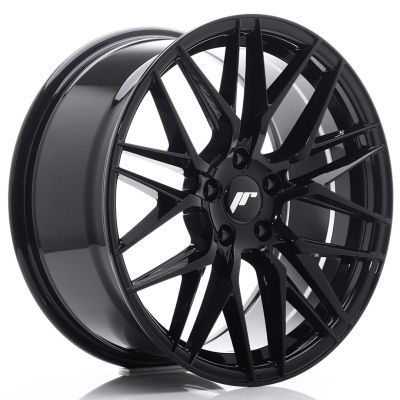 JR Wheels JR28 8.00X17 STR_PRODUCT_BLANCWHEEL ET25.0 NB74.10 Gloss Black