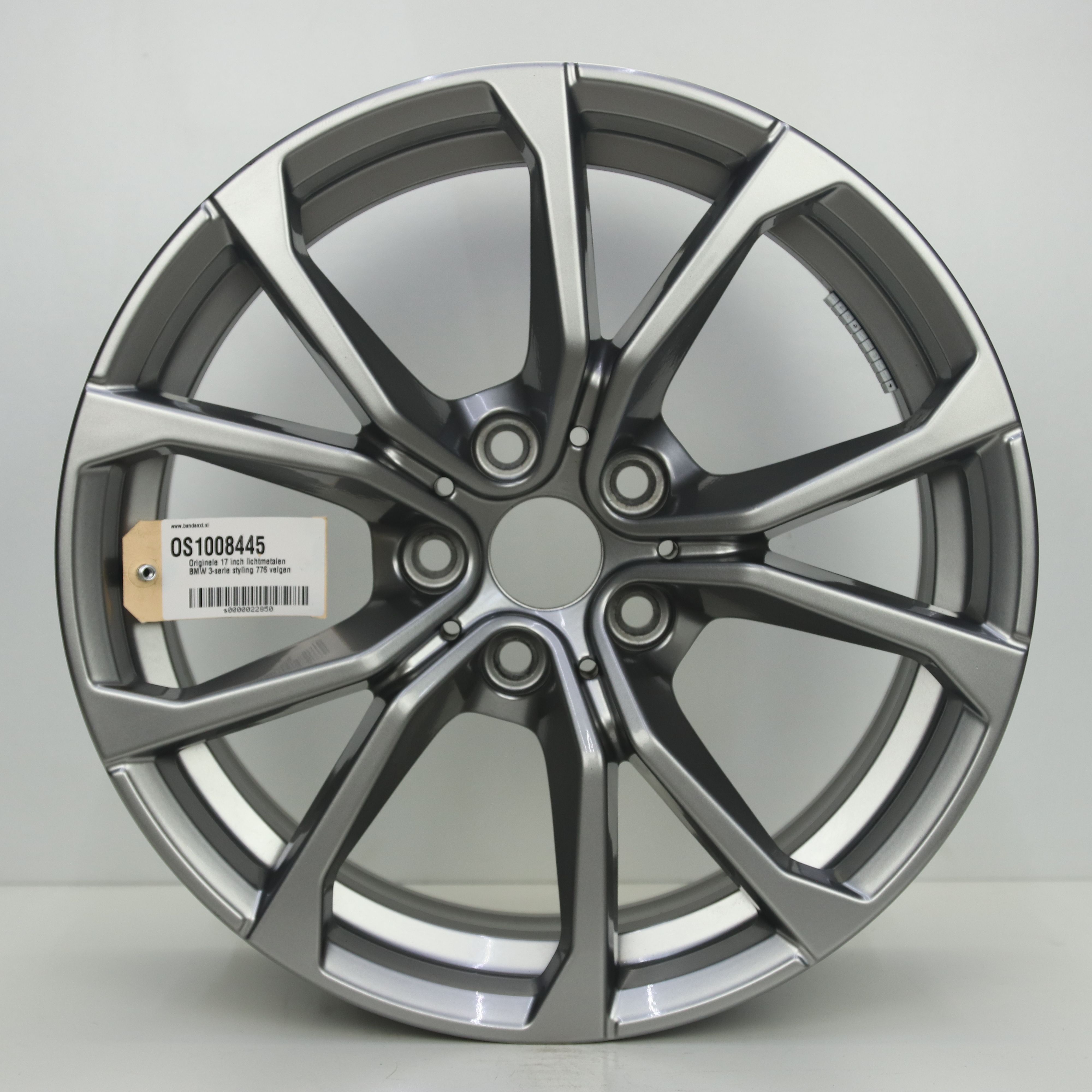 OS1008445 Originele 17 inch lichtmetalen BMW 3-serie styling 776 velgen 7.50X17 5X112 ET30.0 NB66.60 Antraciet