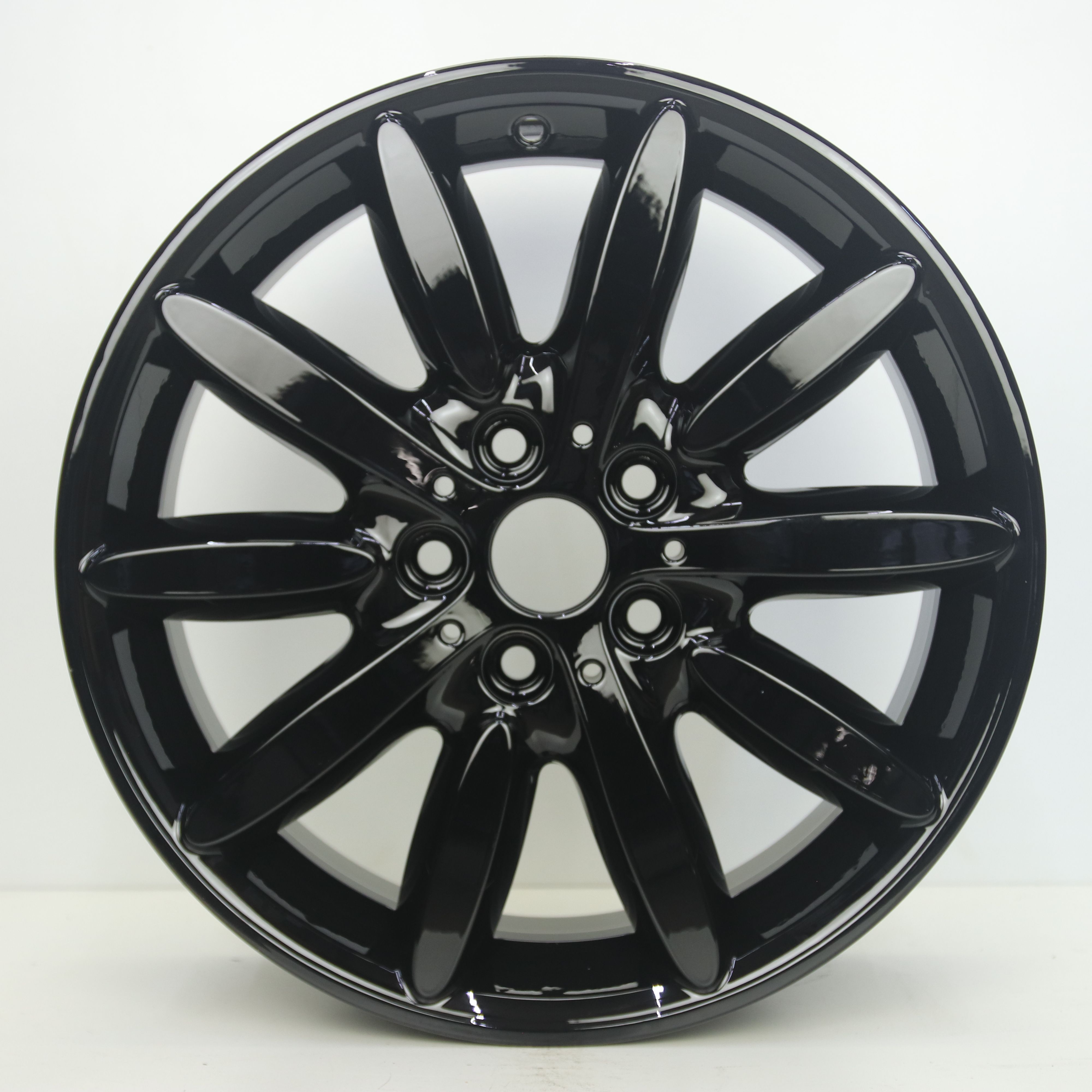 IN1003235 Set 17 inch lichtmetalen Mini Cooper styling 503 velgen 7.00X17 5X112 ET54.0 NB66.60 Zwart