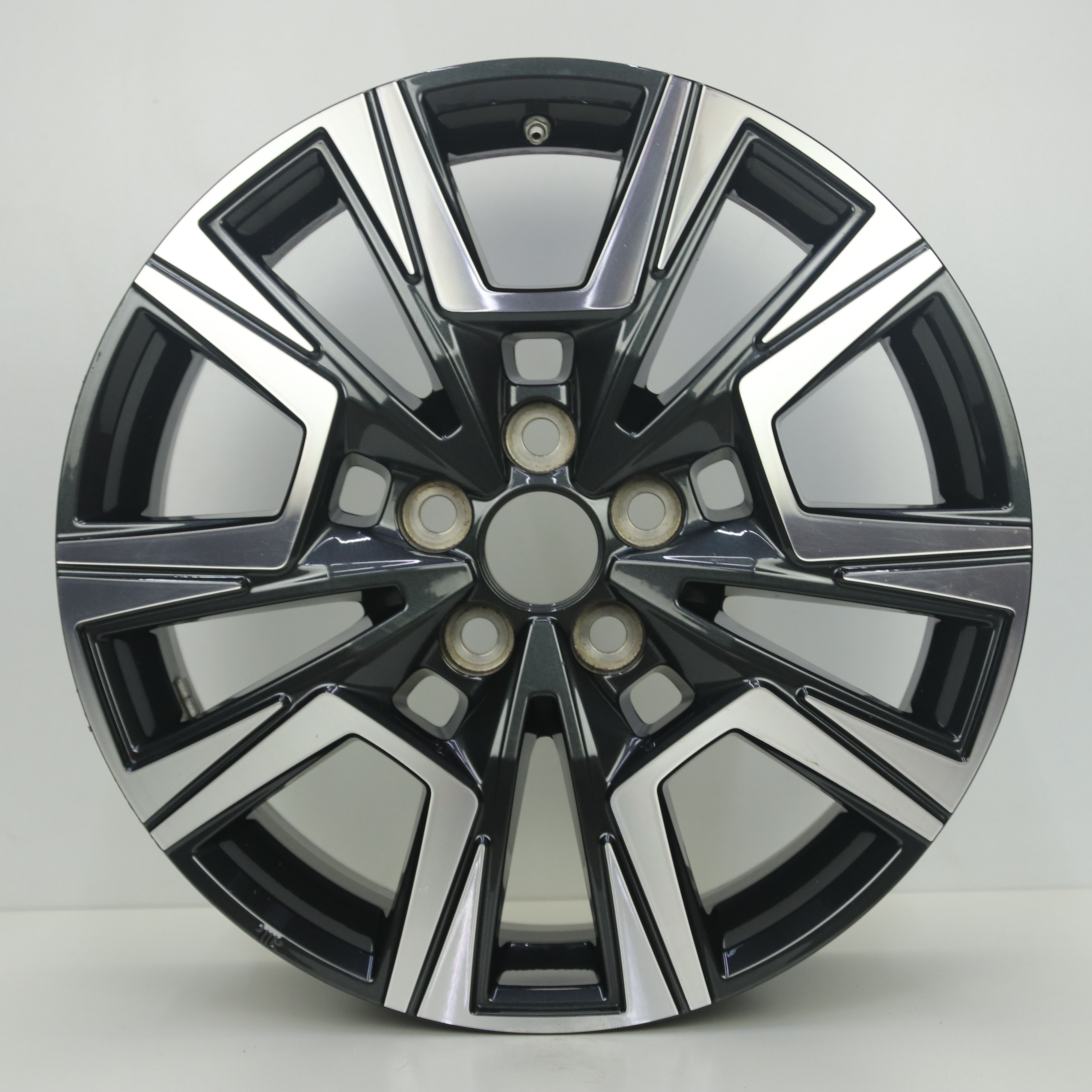 OS1008481 Originele 18 inch lichtmetalen Toyota velgen 7.00X18 5X114.3 ET50.0 NB60.10 Antraciet gepolijst
