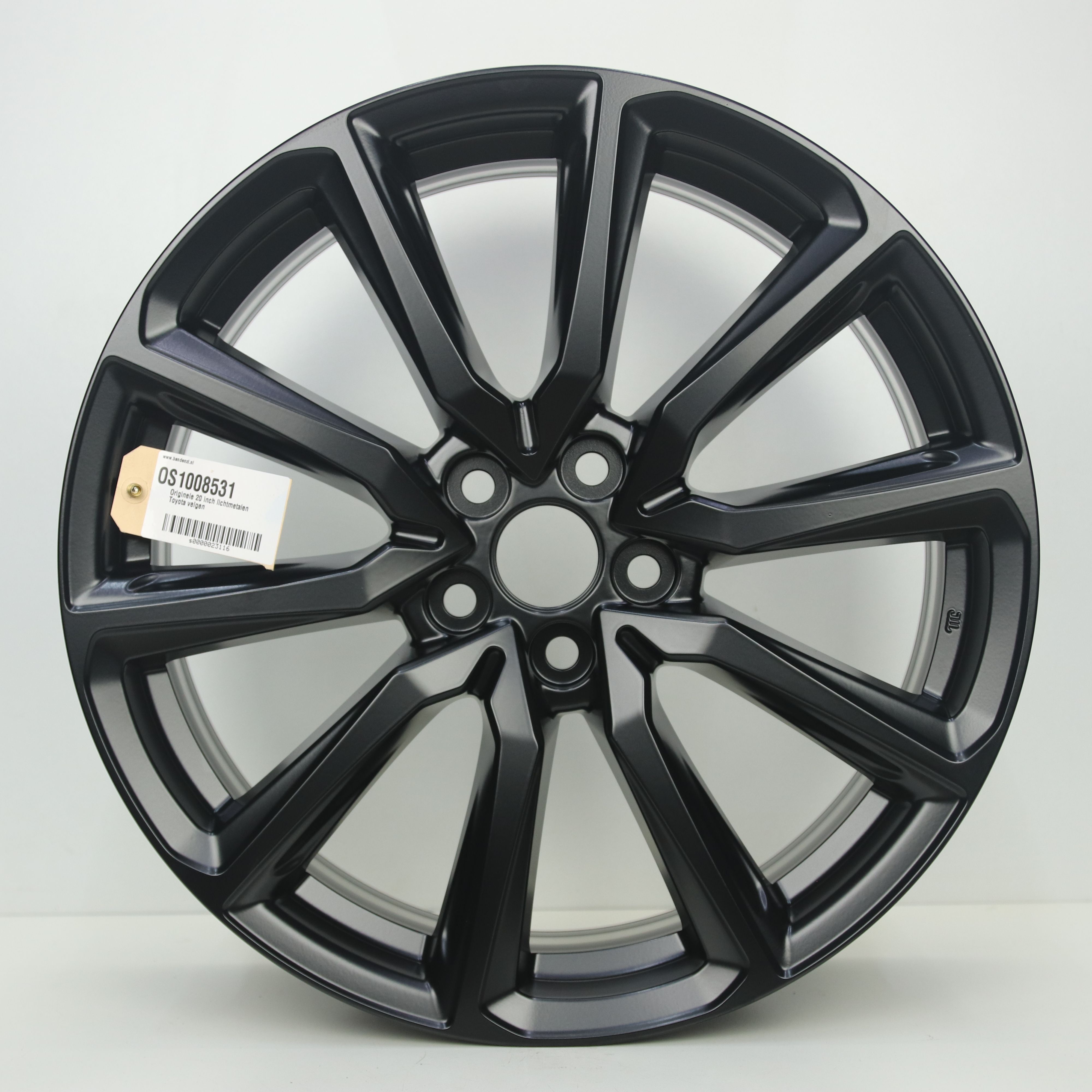 OS1008531 Originele 20 inch lichtmetalen Toyota velgen 8.50X20 5X114.3 ET45.0 NB60.10 Zwart