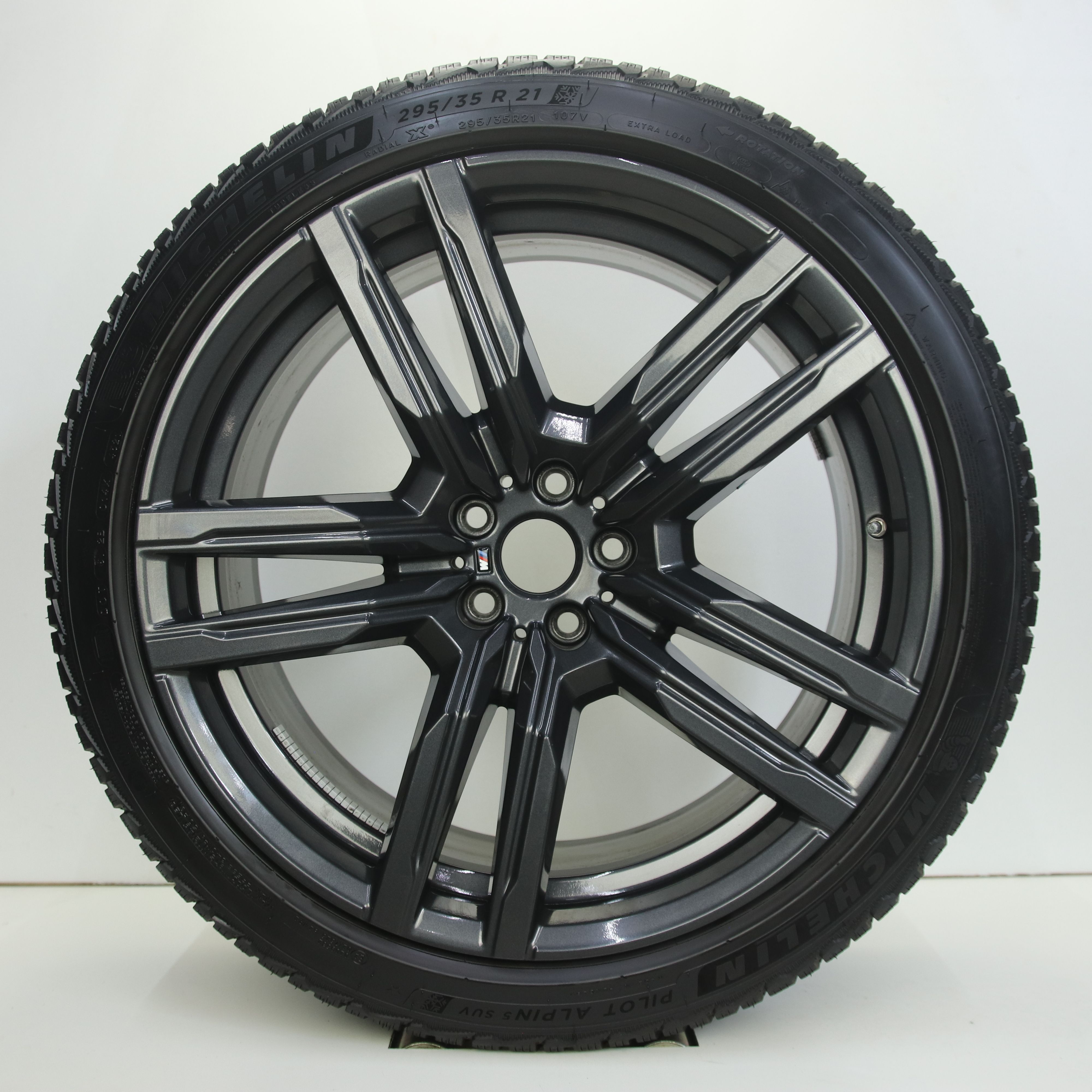 OS1008362 Originele 21 inch lichtmetalen BMW X5 styling 808M velgen (breedset) 10.50X21 5X112 ET31.0 NB66.60 Antraciet
