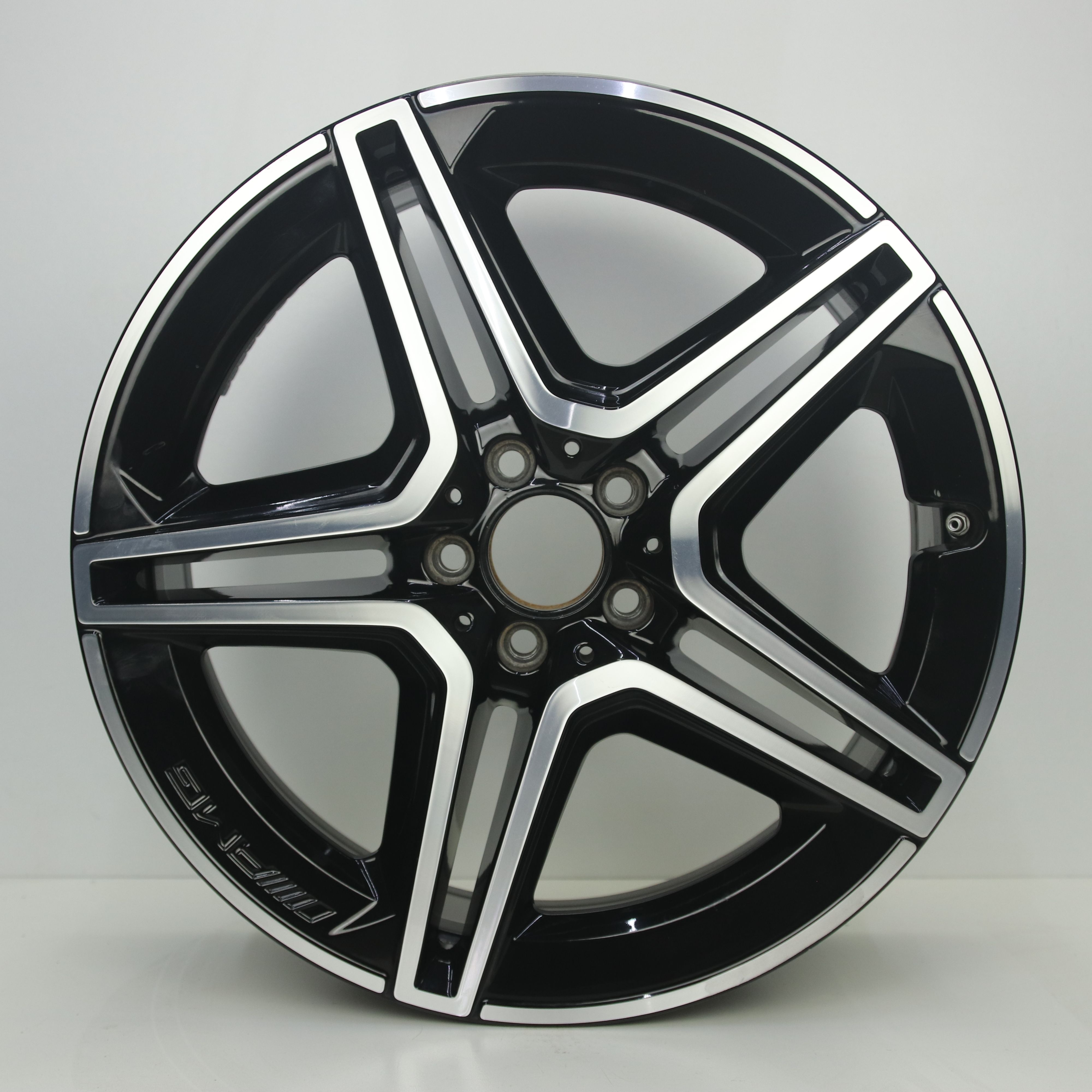 IN1003202 Originele 20 inch lichtmetalen Mercedes-Benz GLE-klasse AMG velgen 9.00X20 5X112 ET44.0 NB66.60 Zwart gepolijst