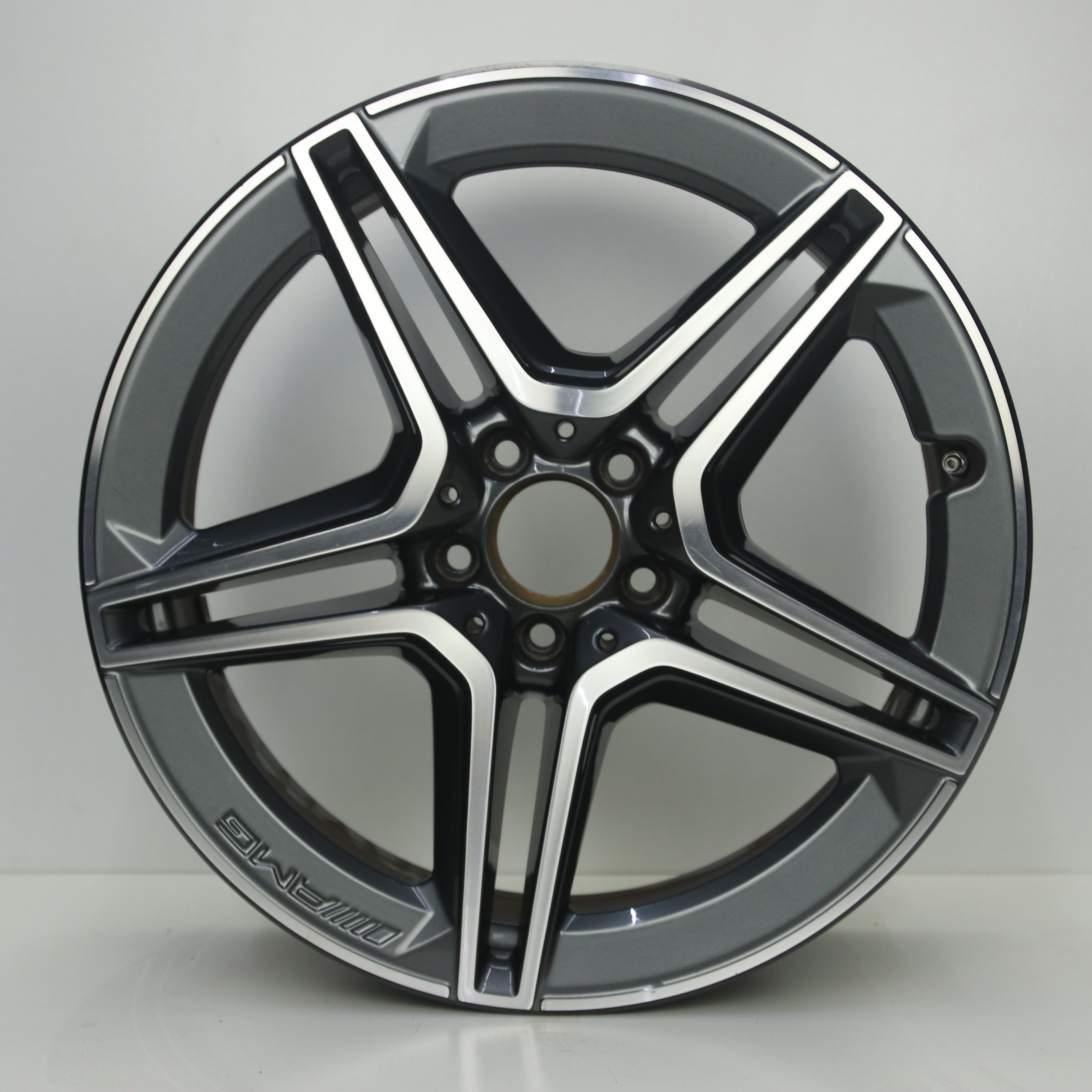 OS1008070 Originele 19 inch lichtmetalen Mercedes-Benz GLC-Coupe velgen 8.00X19 5X112 ET38.0 NB66.60 Zwart gepolijst