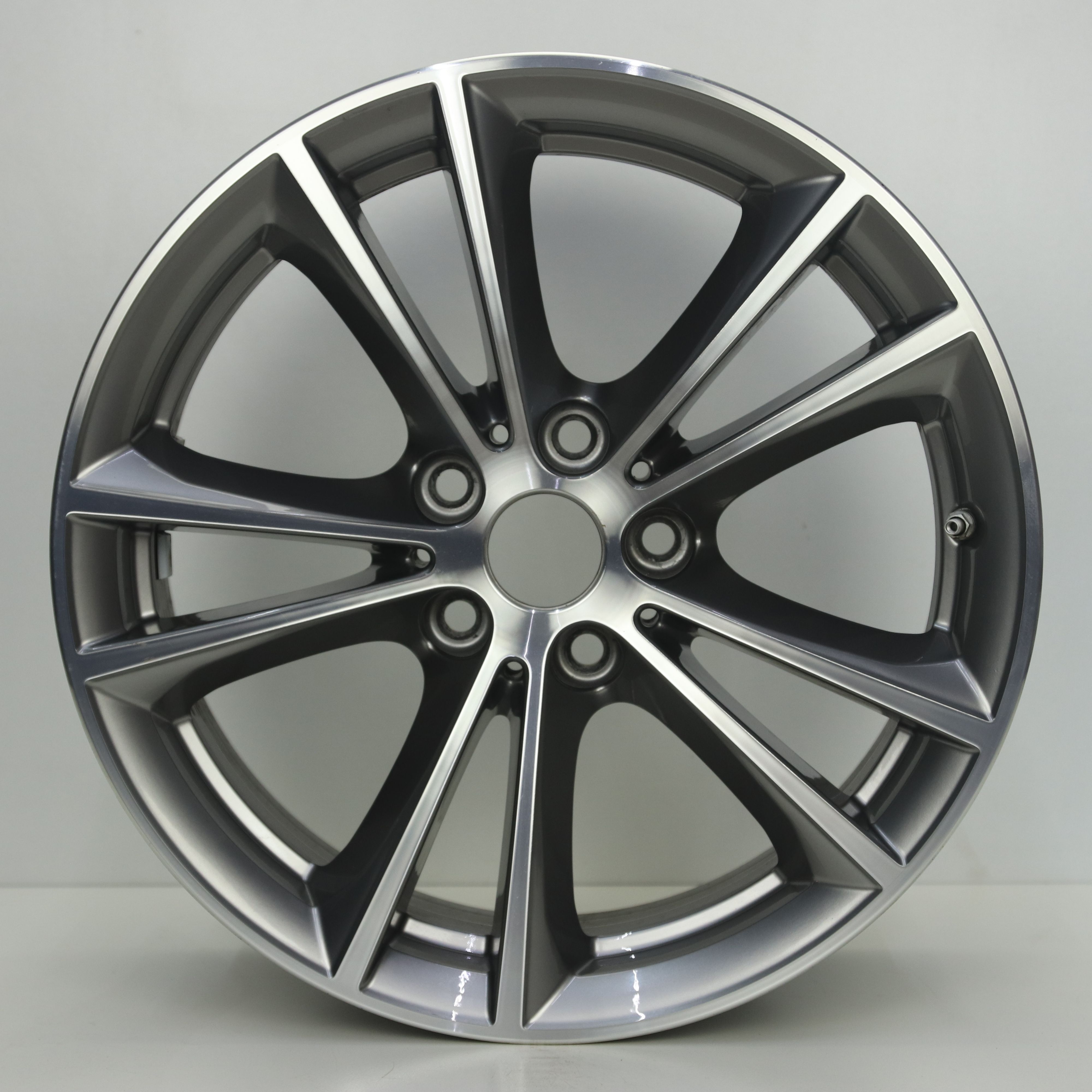 OS1008234 Originele 17 inch lichtmetalen BMW 5-serie styling 631 velgen 7.50X17 5X112 ET27.0 NB66.60 Antraciet Gepolijst