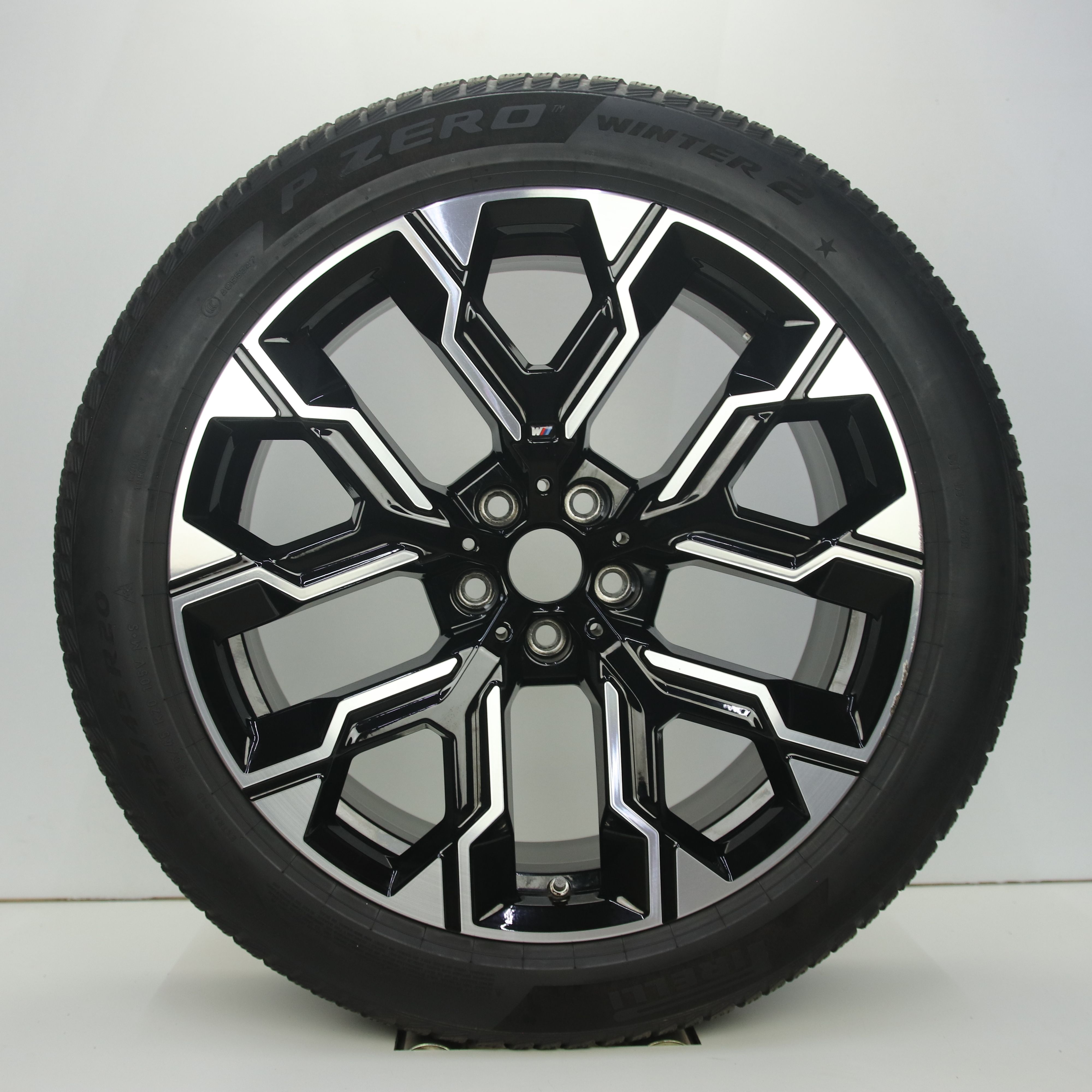 OS1008178 Originele 20 inch lichtmetalen BMW 7-serie styling 1036M velgen (breedset) 9.00X20 5X112 ET24.0 NB66.60 Zwart gepolijst