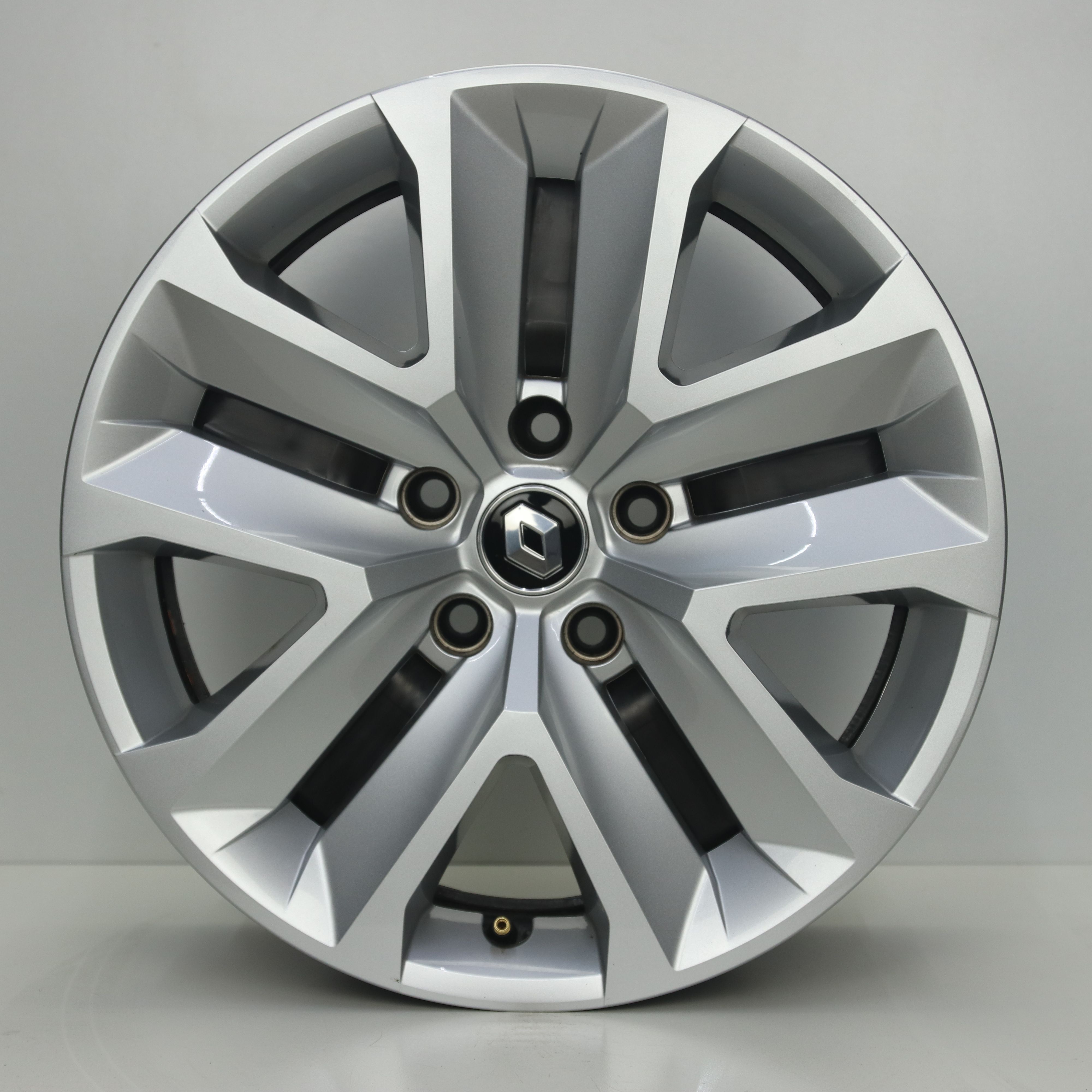 IN1003201 Originele 17 inch stalen Renault Captur velgen met kappen 7.00X17 5X114.3 ET35.0 NB66.10 Zilver