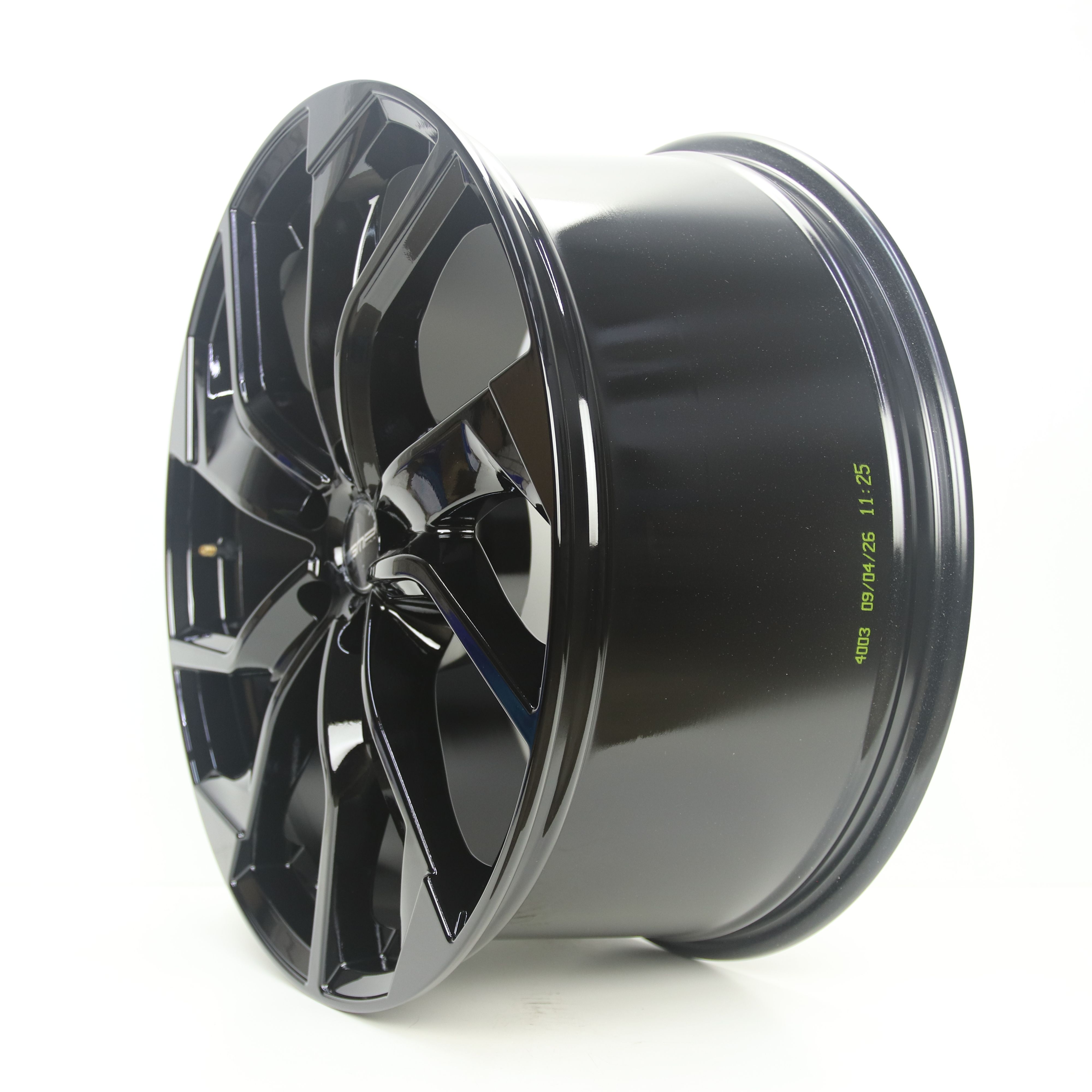 NS1005893 Set 21 inch lichtmetalen GMP Rebel velgen 10.00X21 5X112 ET30.0 NB66.50 Zwart