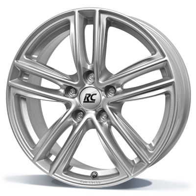 RC Design RC27 6.50X17 5X114.3 ET40.0 NB60.10 T4 Kristal zilver (KS)