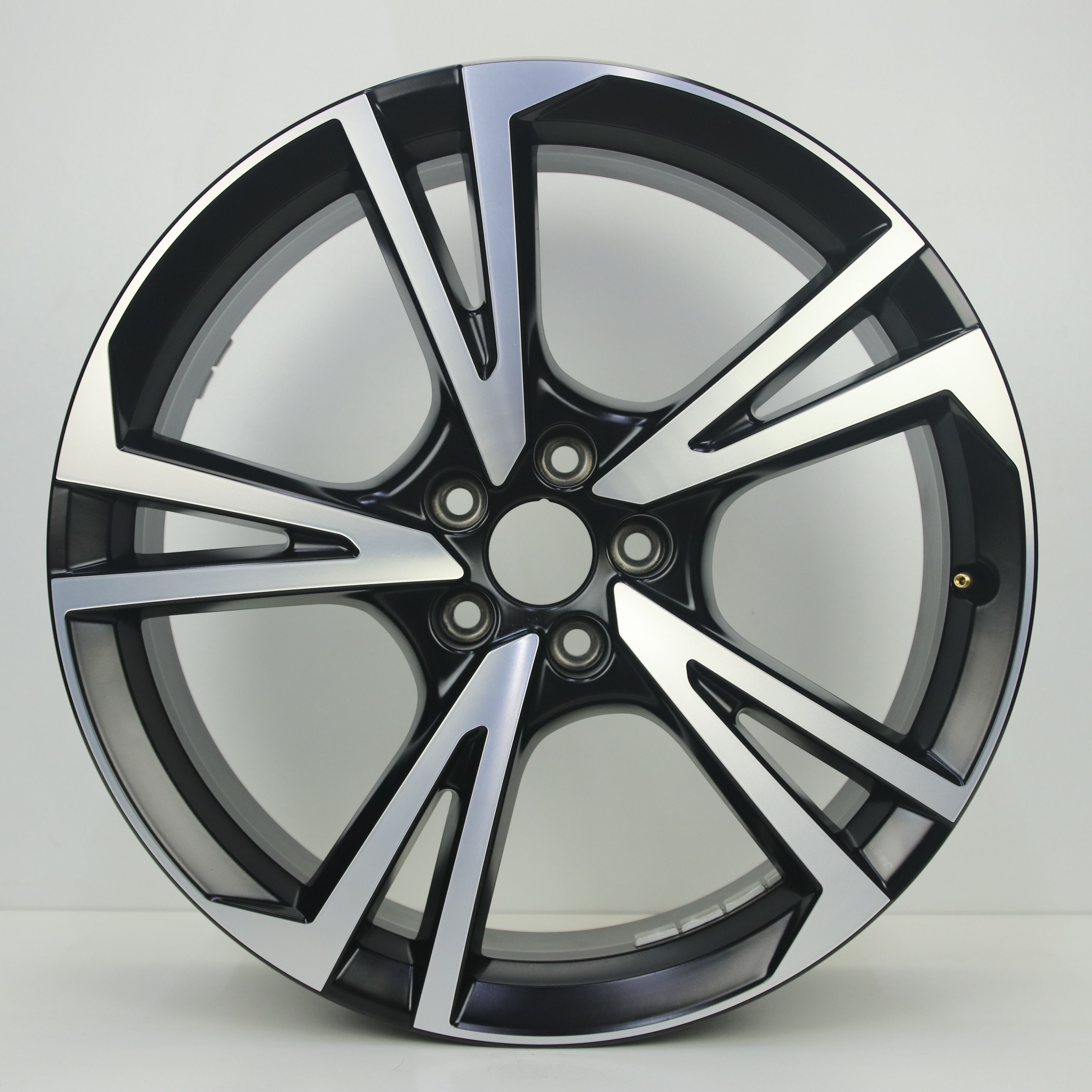 OS1008543 Originele 20 inch lichtmetalen Audi Q5 velgen 8.00X20 5X112 ET39.0 NB66.60 Mat zwart gepolijst