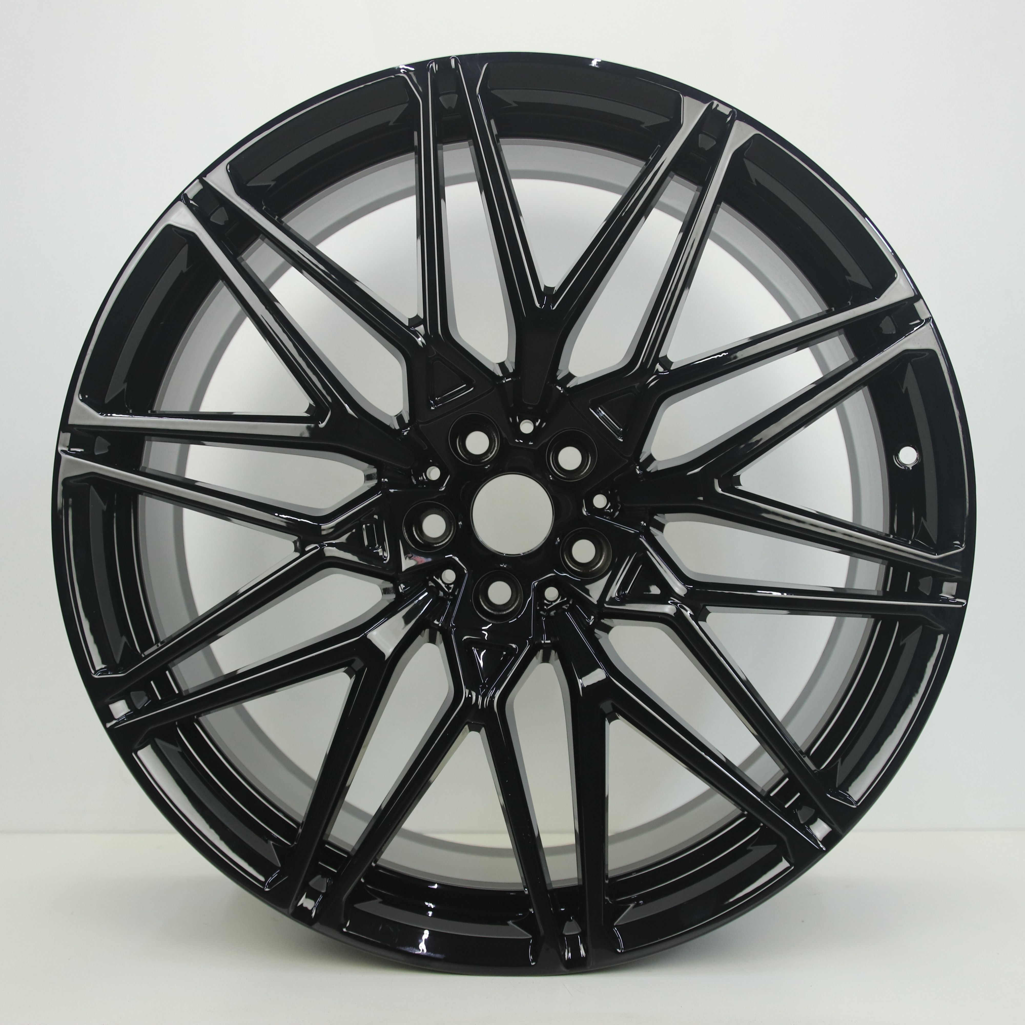 OS1008476 Originele 21/22 inch lichtmetalen BMW X5M / X6M Styling 818M velgen (Breedset) 10.50X21 5X112 ET31.0 NB66.60 Zwart