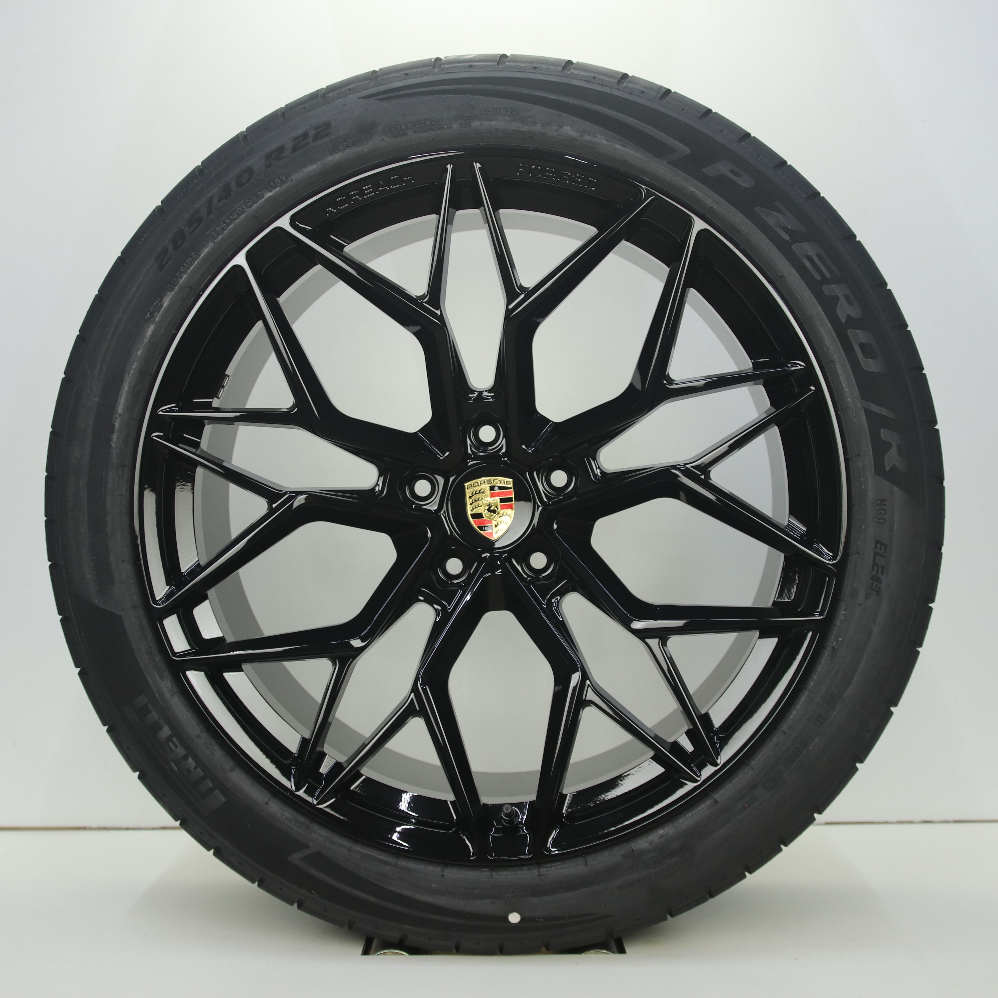 NS1005661 Set 22 inch lichtmetalen Korbach Forged PS3 velgen (breedset) 10.50X22 5X130 ET20.0 NB71.50 Zwart