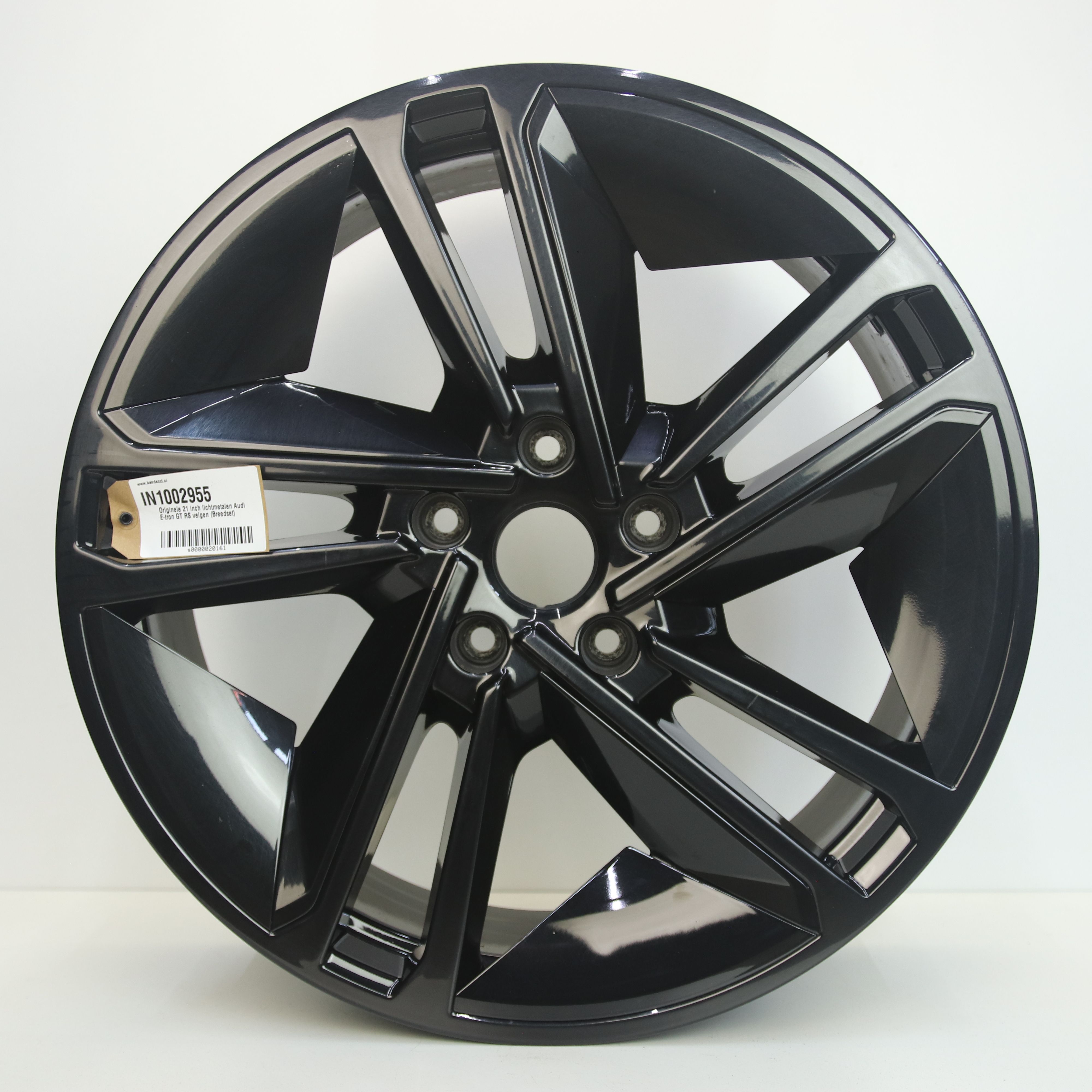 IN1002955 Originele 21 inch lichtmetalen Audi E-tron GT RS velgen (Breedset) 9.50X21 5X130 ET60.0 NB71.60 Zwart