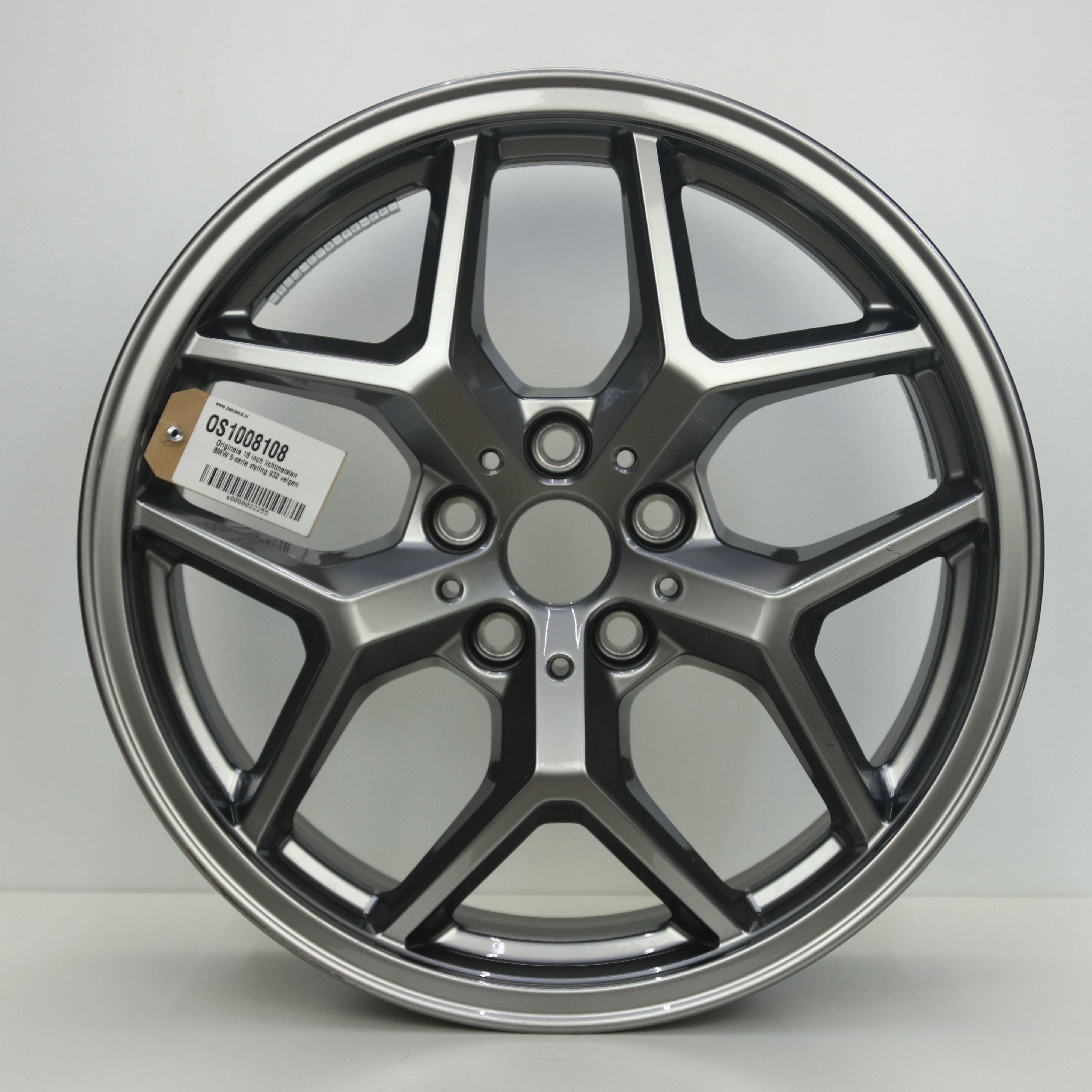 OS1008108 Originele 18 inch lichtmetalen BMW 5-serie styling 932 velgen 7.50X18 5X112 ET23.0 NB66.60 Antraciet