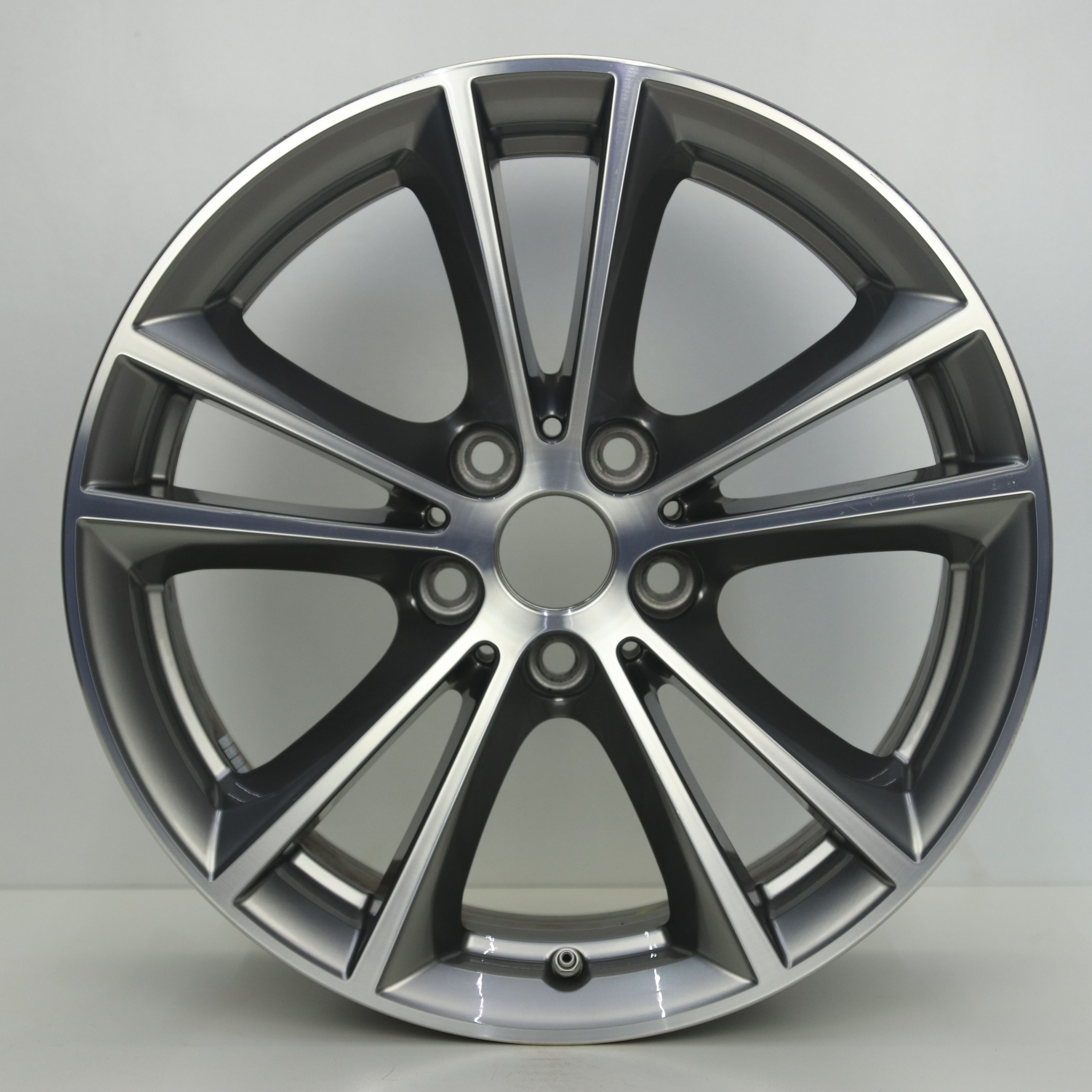 OS1008233 Originele 17 inch lichtmetalen BMW 5-serie styling 631 velgen 7.50X17 5X112 ET27.0 NB66.60 Antraciet Gepolijst