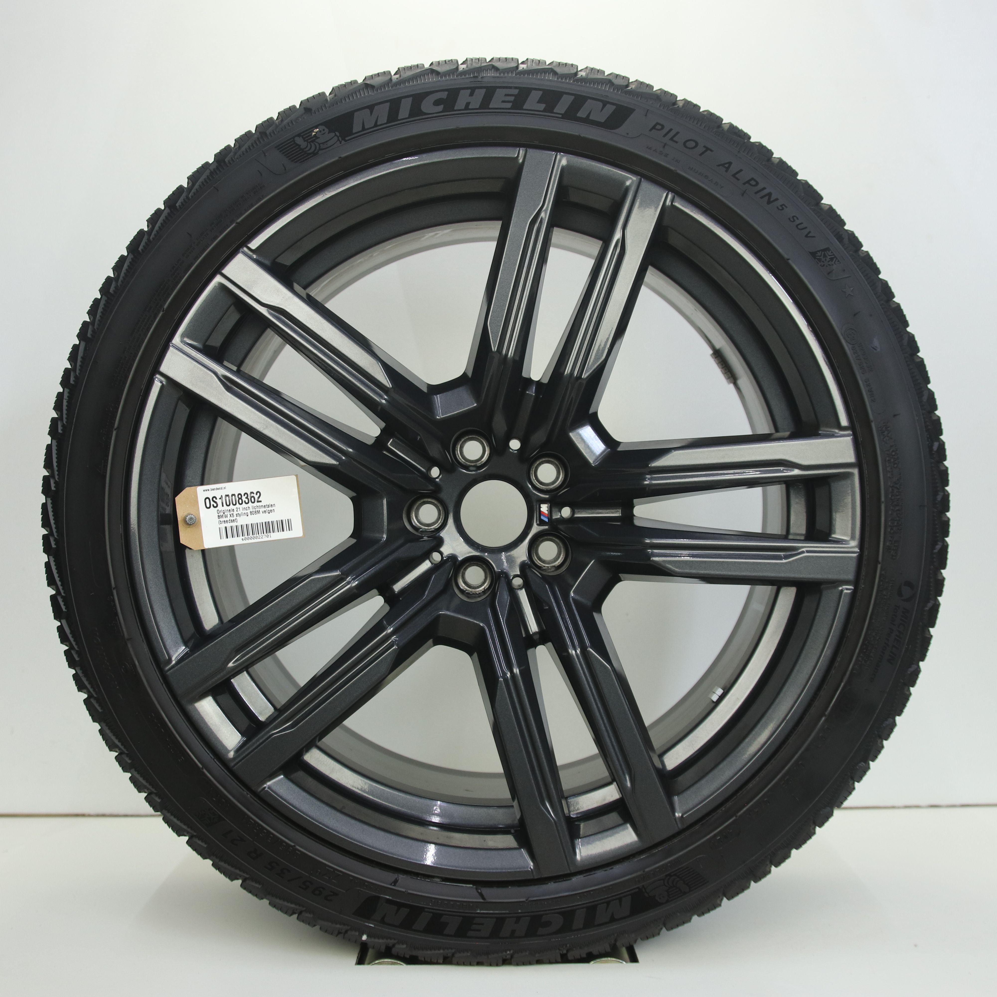 OS1008362 Originele 21 inch lichtmetalen BMW X5 styling 808M velgen (breedset) 10.50X21 5X112 ET31.0 NB66.60 Antraciet