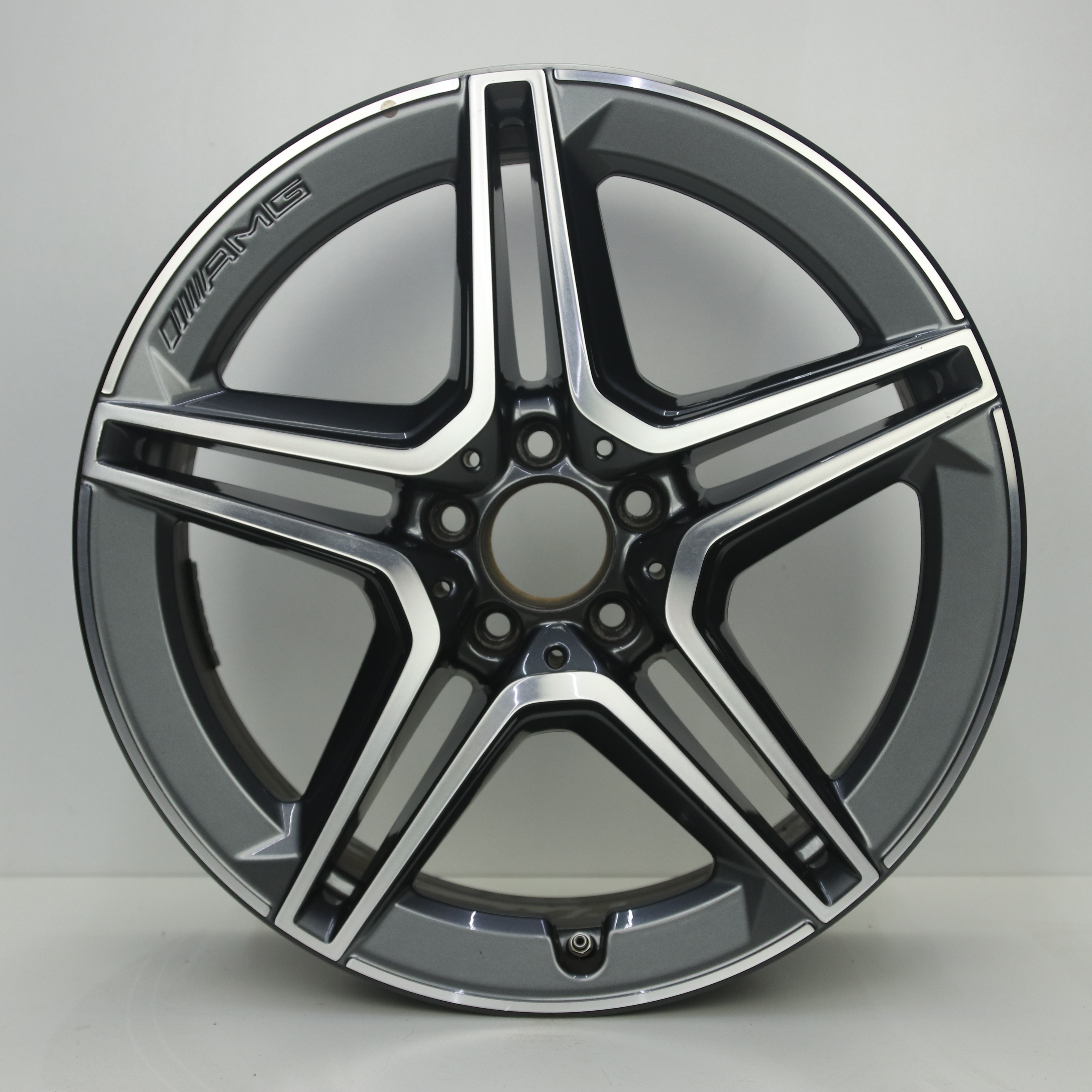 OS1008070 Originele 19 inch lichtmetalen Mercedes-Benz GLC-Coupe velgen 8.00X19 5X112 ET38.0 NB66.60 Zwart gepolijst