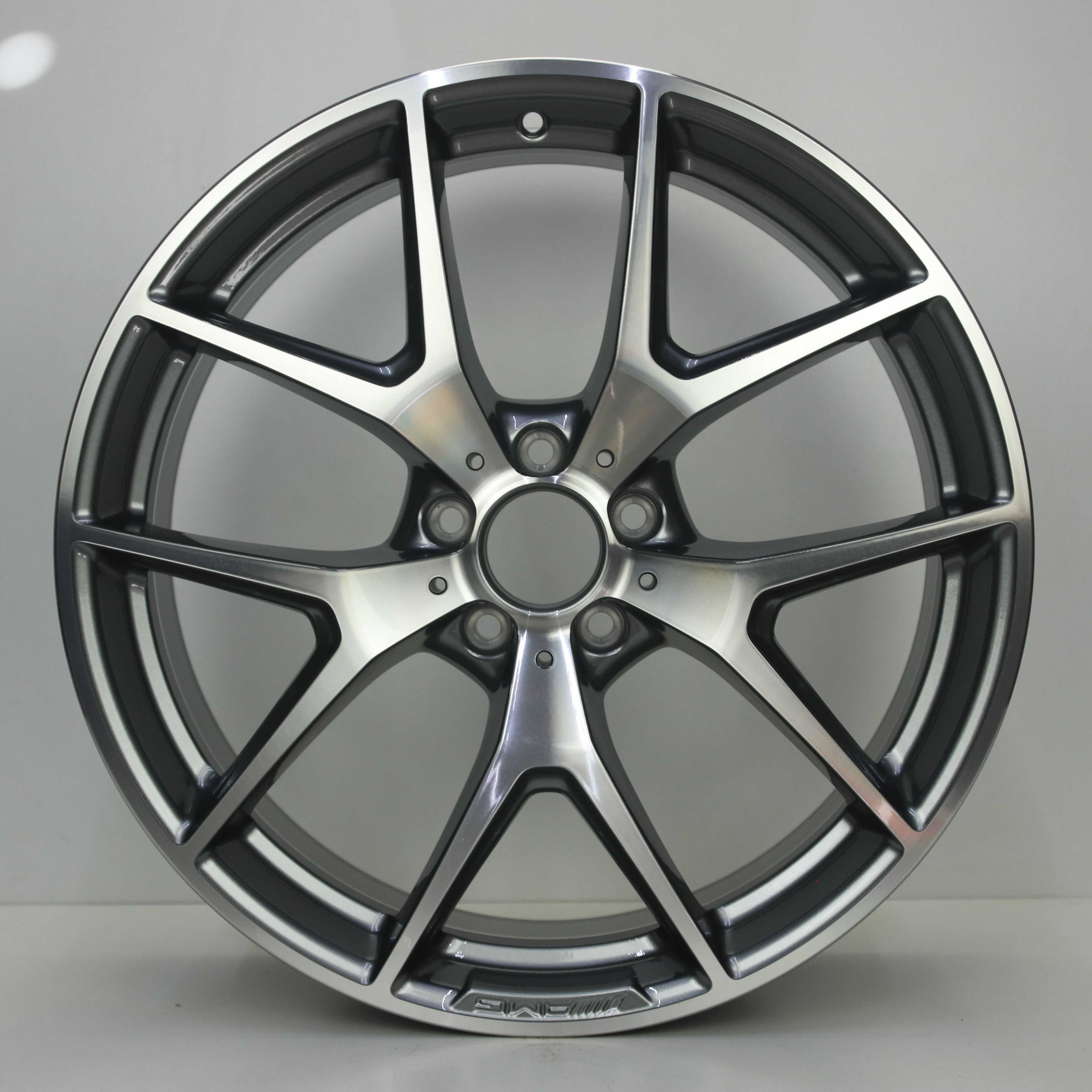OS1008553 Originele 20 inch lichtmetalen Mercedes-Benz GLC-klasse 43 AMG coupe velgen (breedset) 8.50X20 5X112 ET40.0 NB66.60 Antraciet gepolijst
