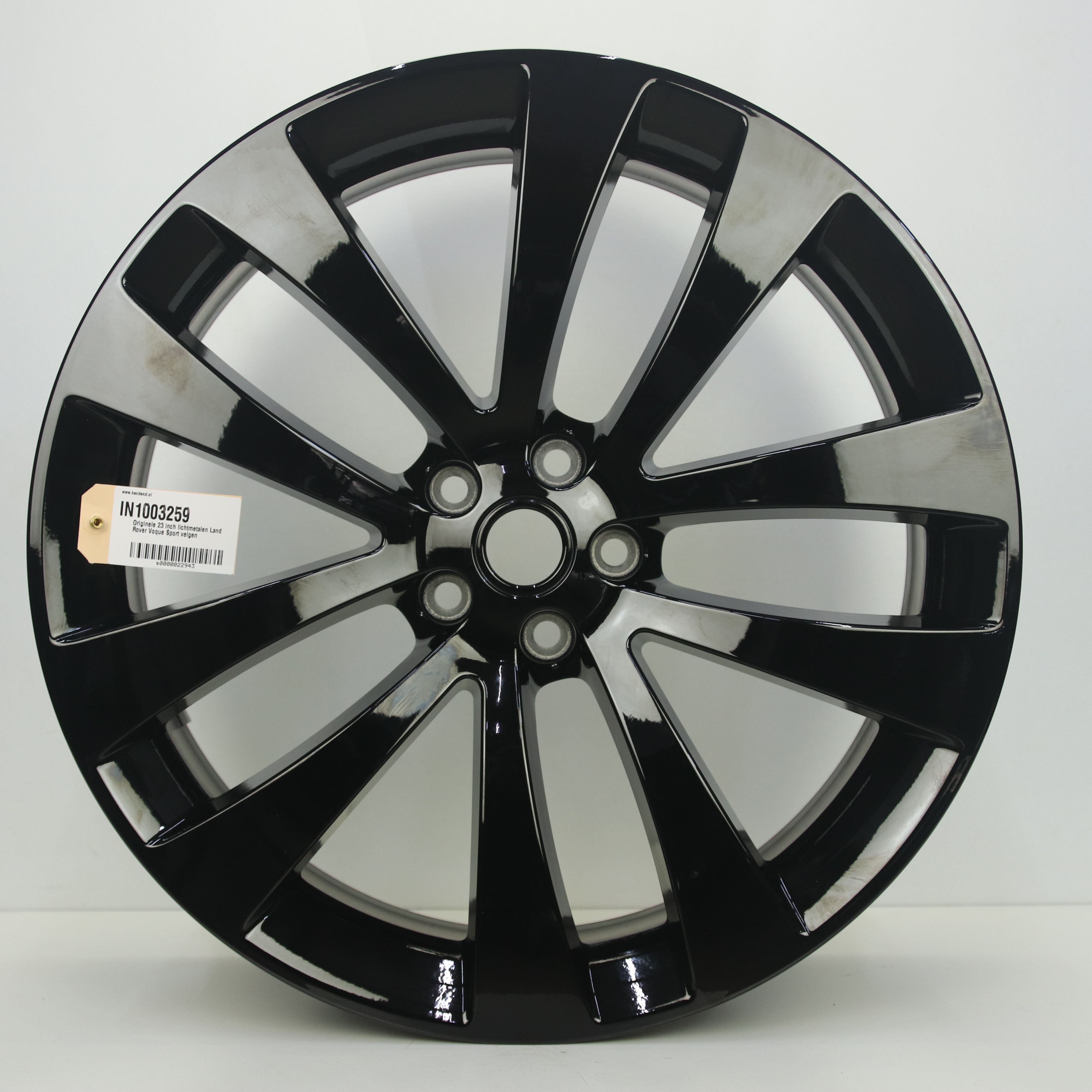 IN1003259 Originele 23 inch lichtmetalen Land Rover Voque Sport velgen 9.50X23 5X120 ET42.5 NB72.60 Zwart