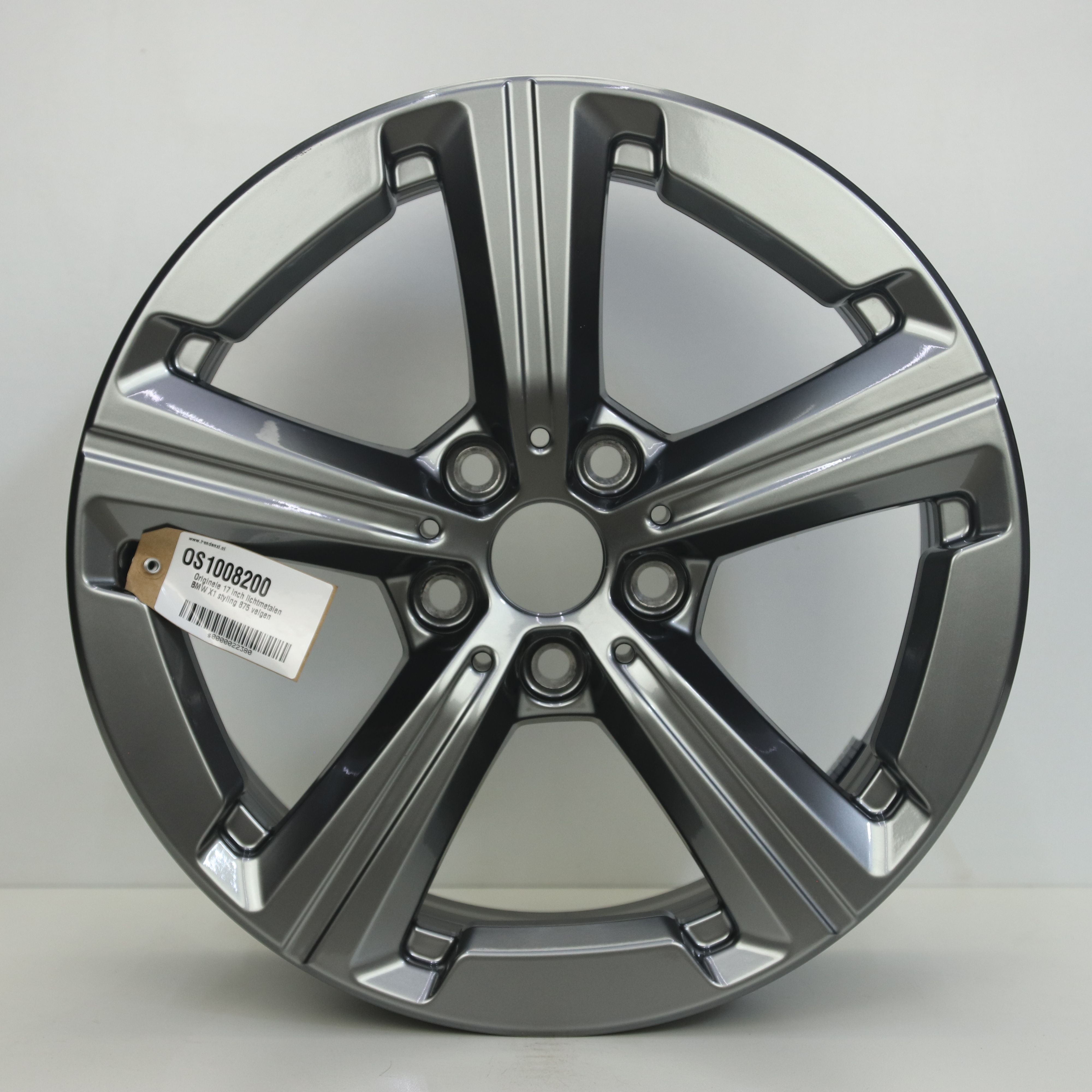 OS1008200 Originele 17 inch lichtmetalen BMW X1 styling 875 velgen 7.00X17 5X112 ET41.0 NB66.60 Antraciet