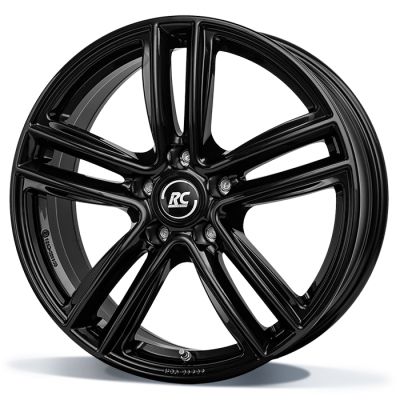 RC Design RC27 6.50X17 5X112 ET45.0 NB66.55 BM1 Zwart gelakt (SG)
