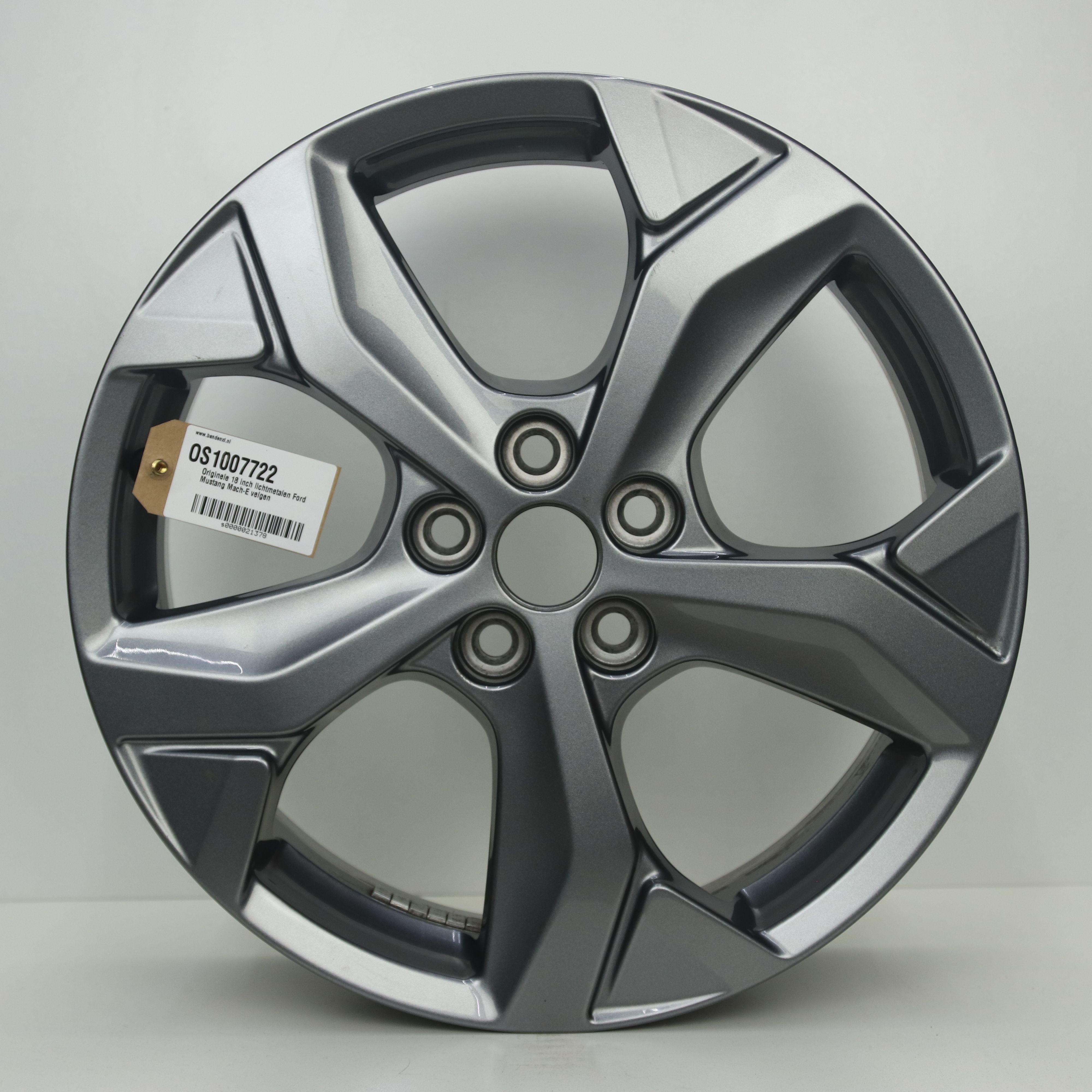 OS1007722 Originele 18 inch lichtmetalen Ford Mustang Mach-E velgen 7.00X18 5X108 ET47.5 NB63.40 Antraciet