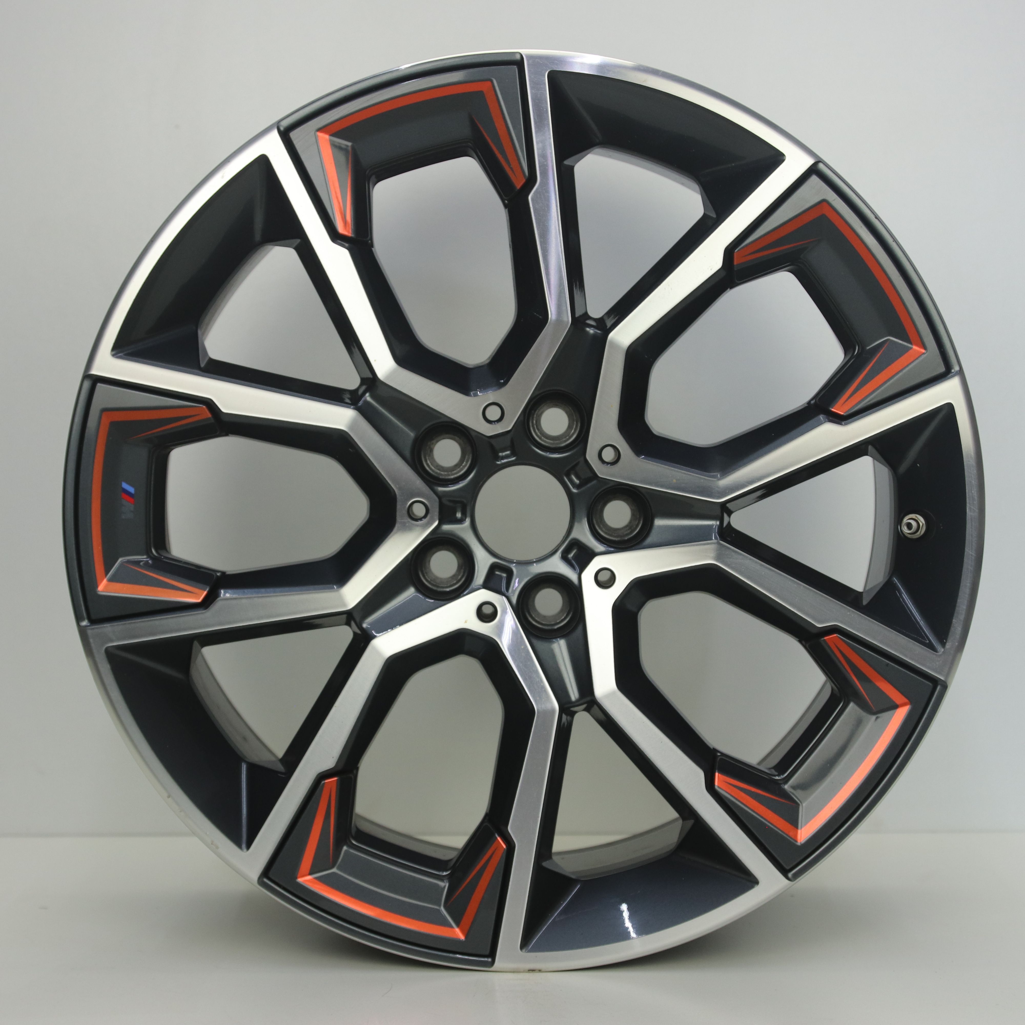 OS1008185 Originele 19 inch lichtmetalen BMW X1 styling 919M velgen 8.00X19 5X112 ET47.0 NB66.60 Antraciet Gepolijst