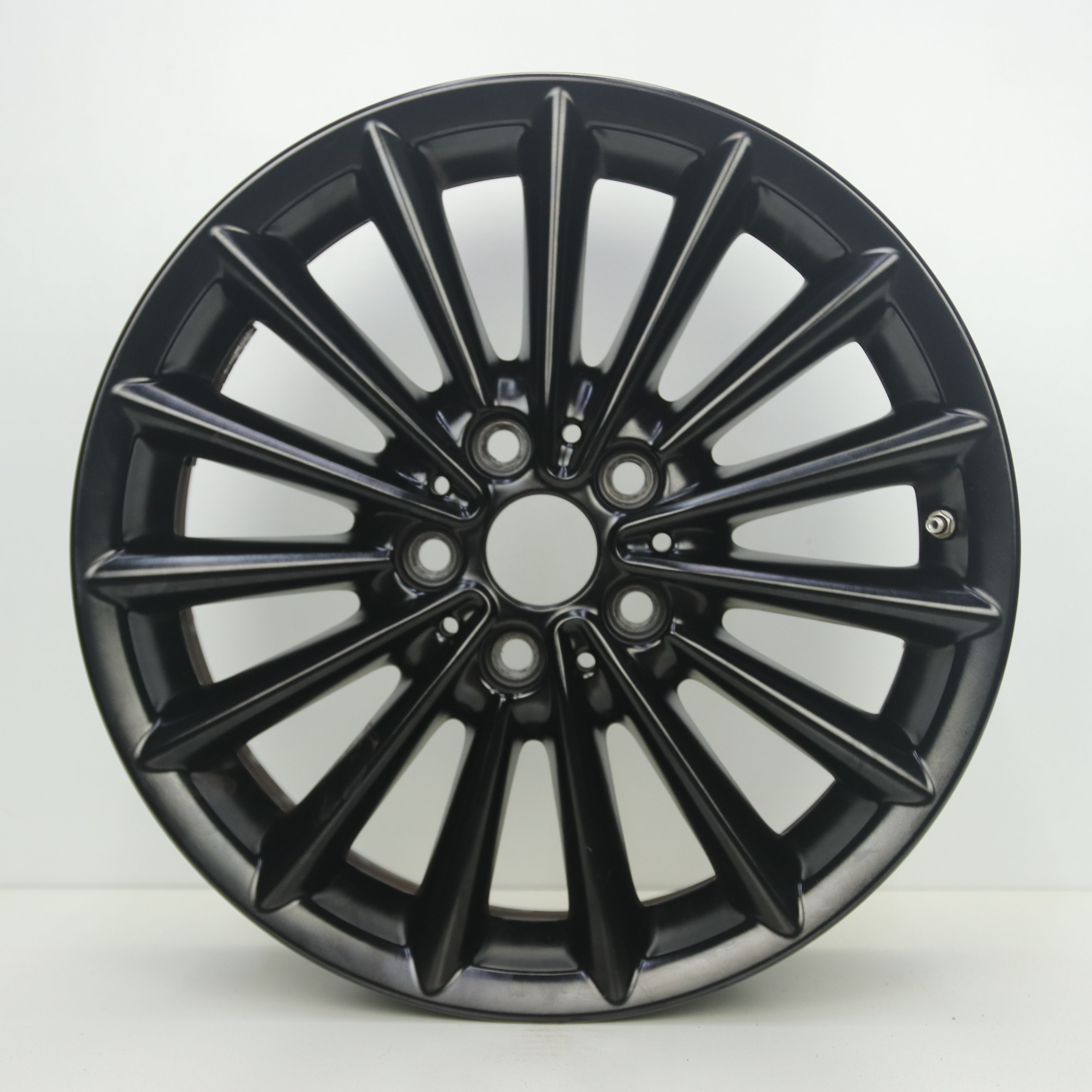 IN1003197 Originele 17 inch lichtmetalen Mini Cooper JCW styling 505 velgen 7.00X17 5X112 ET54.0 NB66.60 Mat zwart