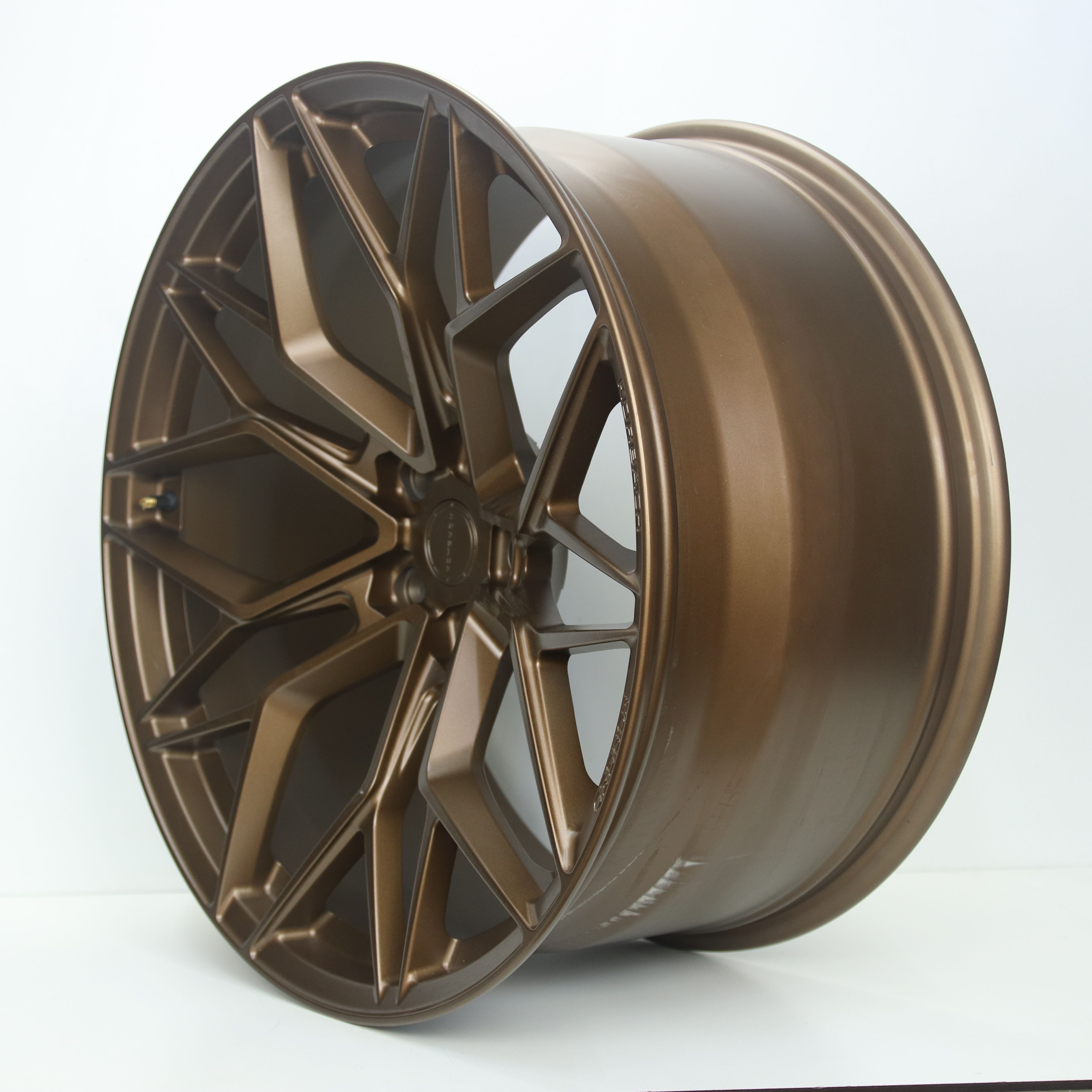 OS1008110 Set 22 inch lichtmetalen Korbach Forged PS3 velgen (breedset) 10.50X22 5X132 ET18.0 NB66.60 Mat brons