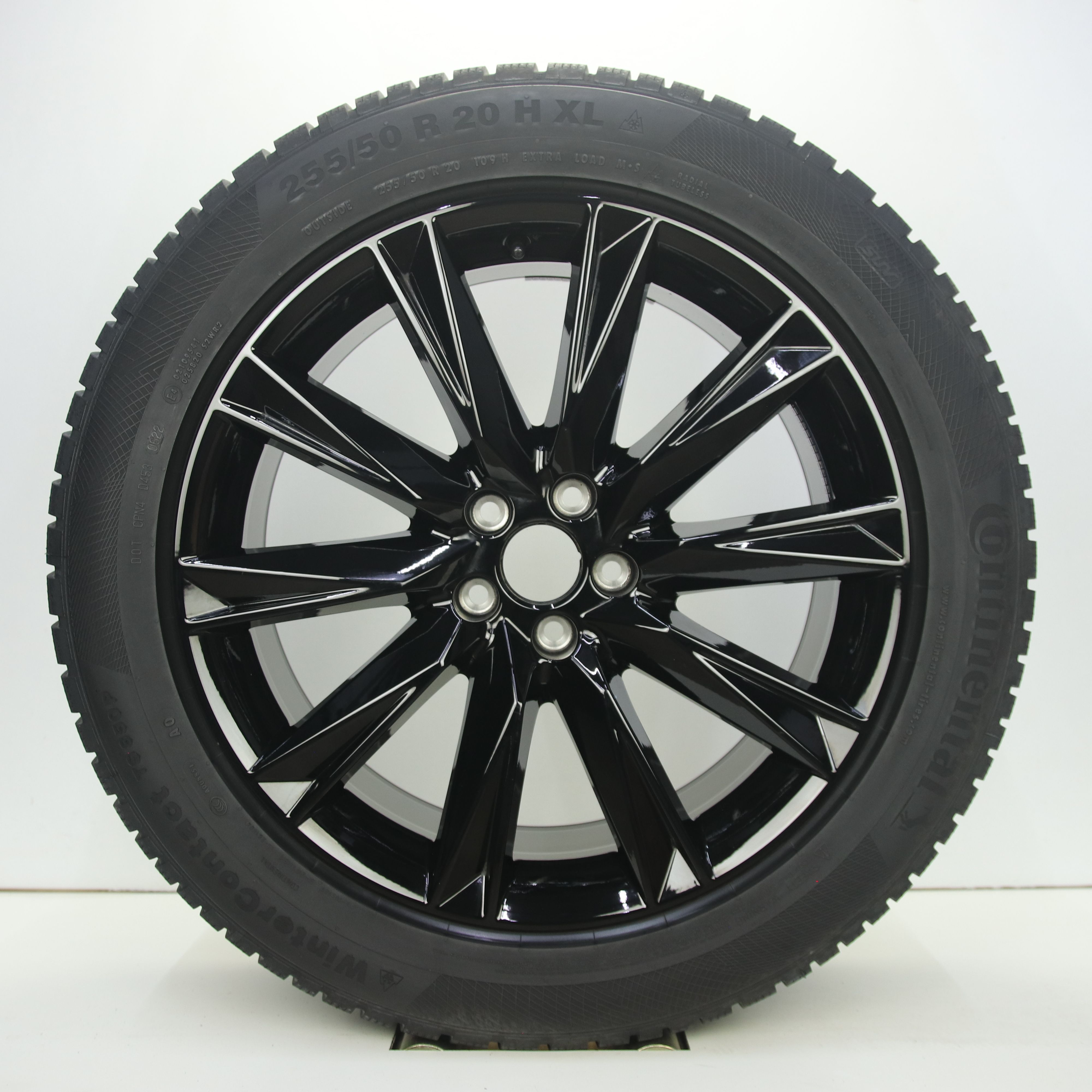 OS1008438 Originele 20 inch lichtmetalen Audi Q8 e-tron velgen 9.00X20 5X112 ET38.0 NB66.60 Zwart