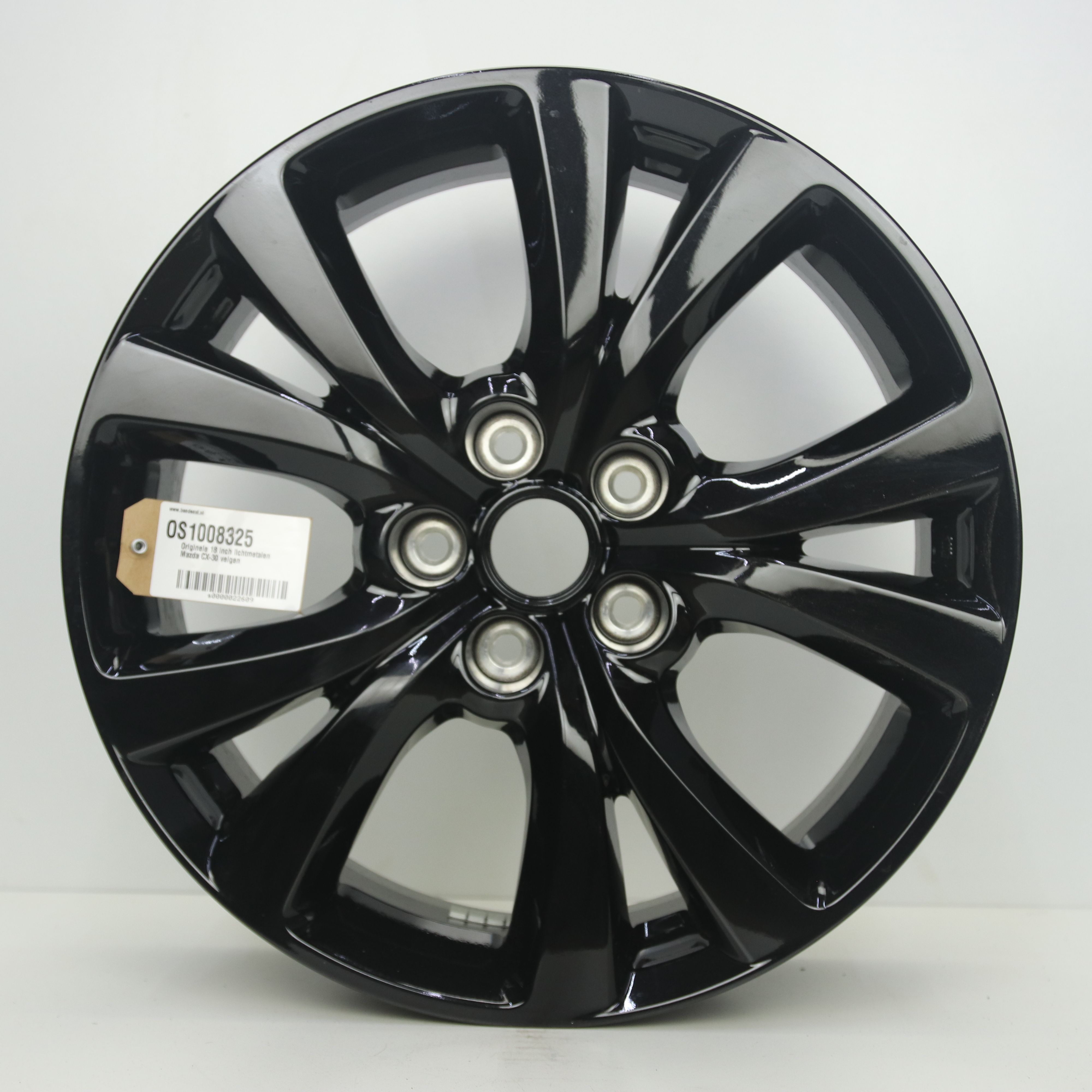 OS1008325 Originele 18 inch lichtmetalen Mazda CX-30 velgen 7.00X18 5X114.3 ET45.0 NB67.10 Zwart