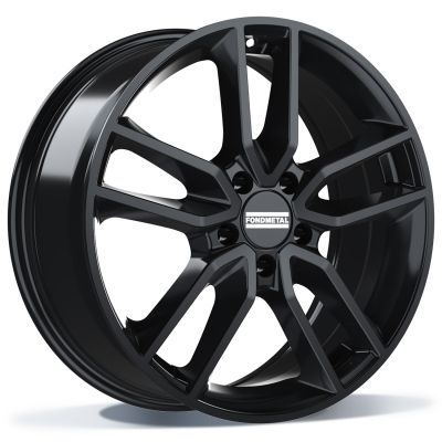Fondmetal KOROS (FMI06) 7.50X17 5X112 ET36.0 NB66.50 EXT5_112 GLOSSY BLACK