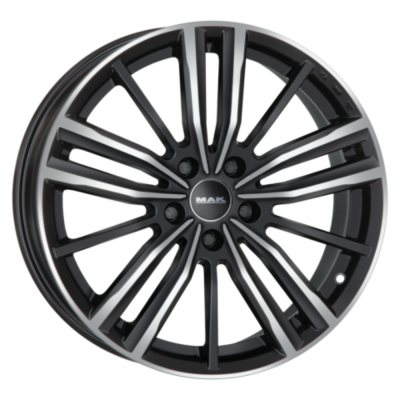 MAK Vier 8.00X18 5X112 ET50.0 NB57.10 Black Mirror