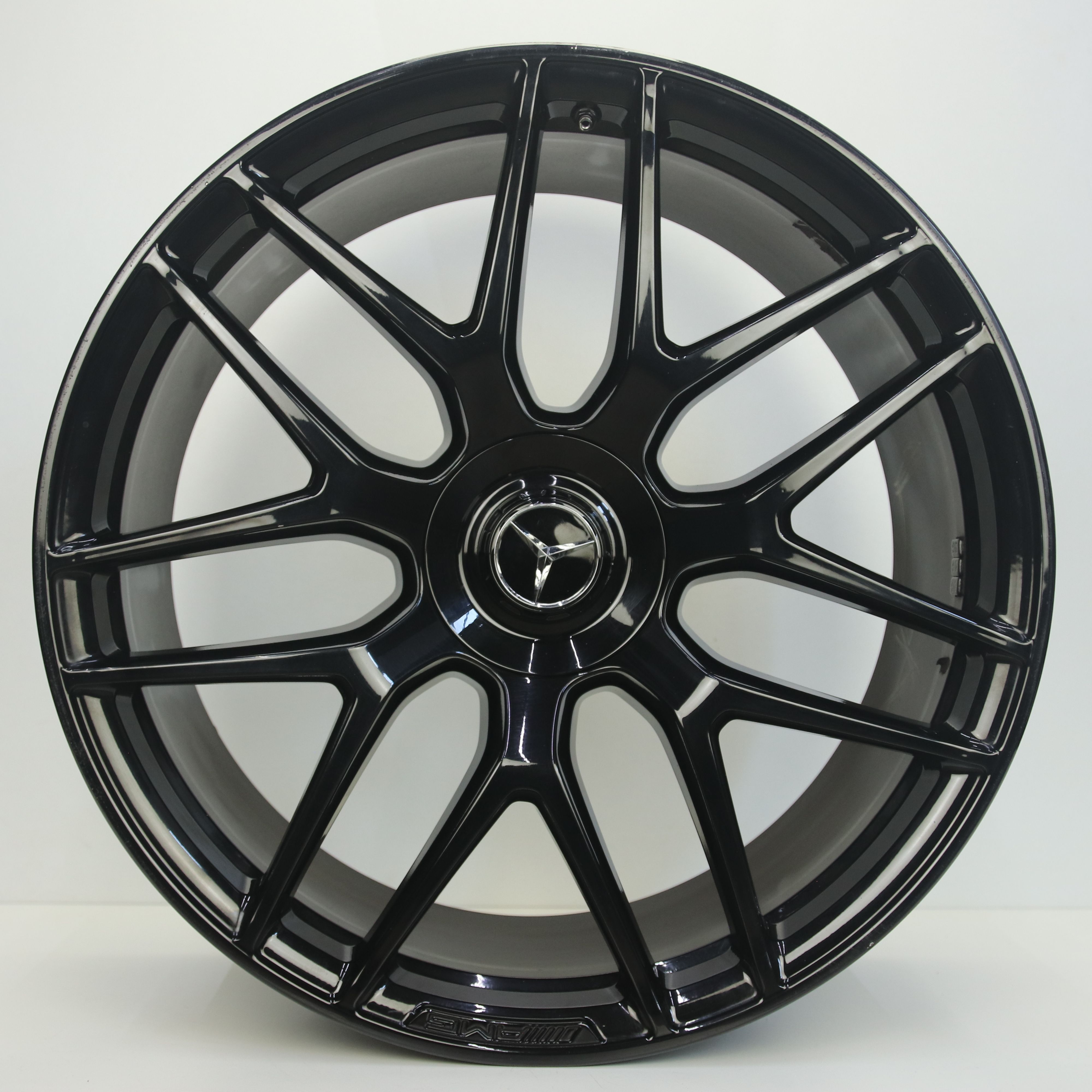 OS1008286 Originele 22 inch lichtmetalen Mercedes-Benz GLE-klasse 53/63 AMG velgen (Breedset) 10.00X22 5X112 ET55.0 NB66.60 Zwart