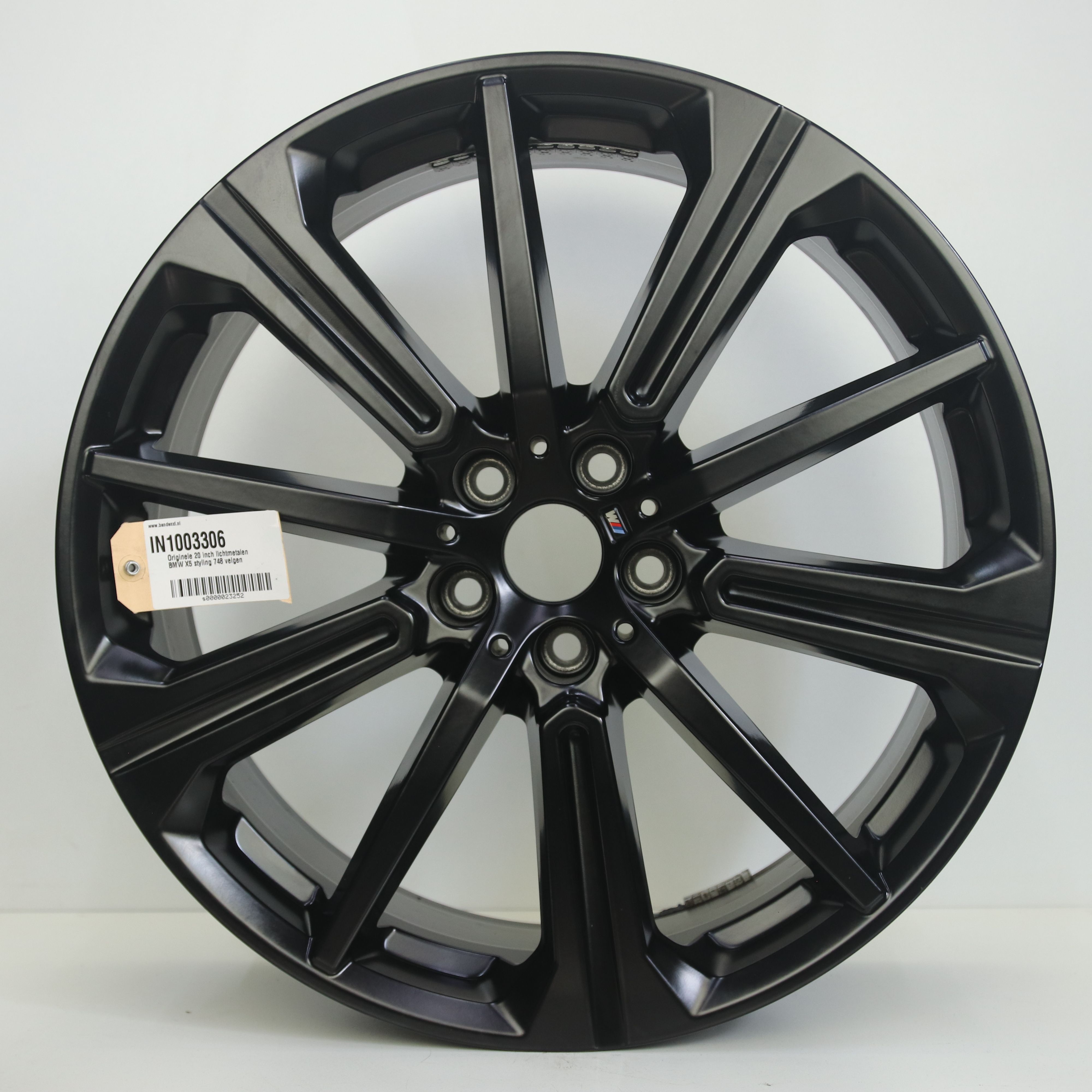IN1003306 Originele 20 inch lichtmetalen BMW X5 styling 748 velgen 9.00X20 5X112 ET35.0 NB66.60 Mat zwart